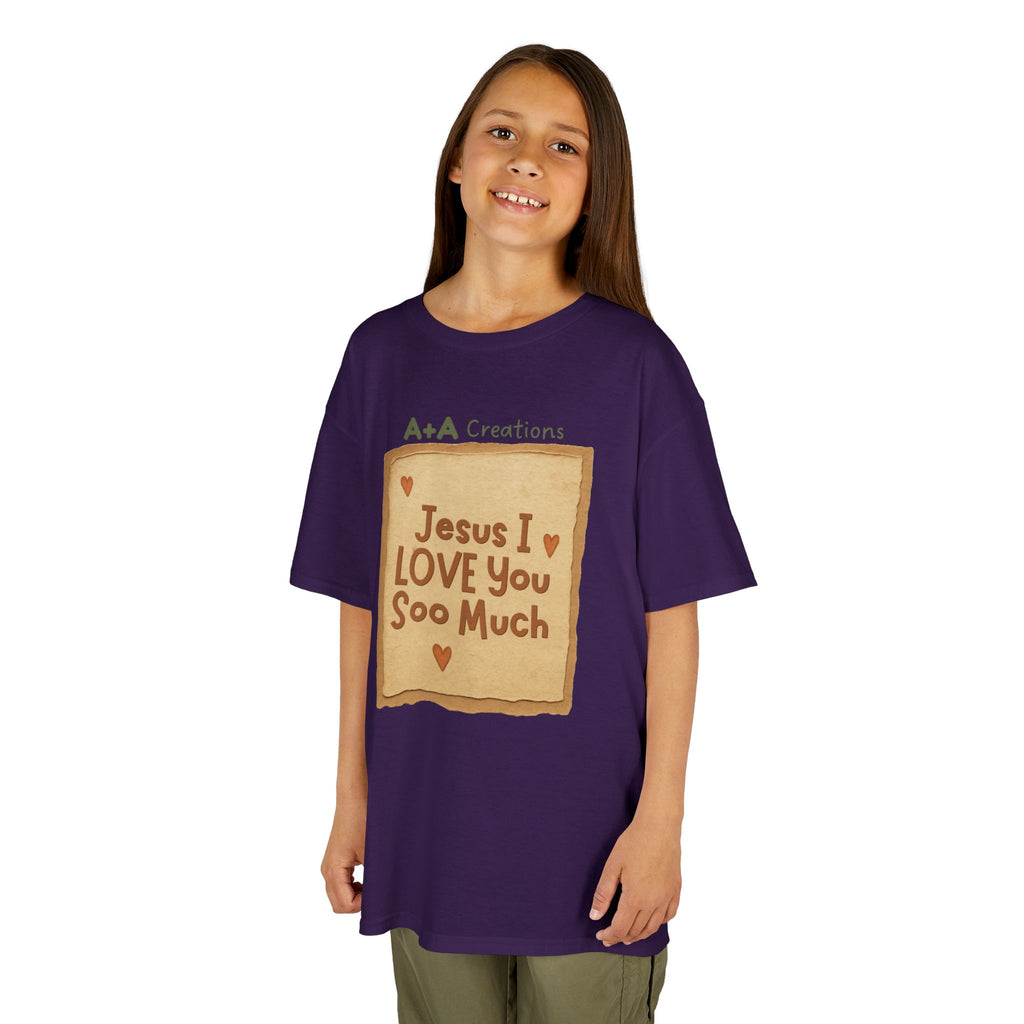"Jesus I Love You Soo Much" - Kids Tee