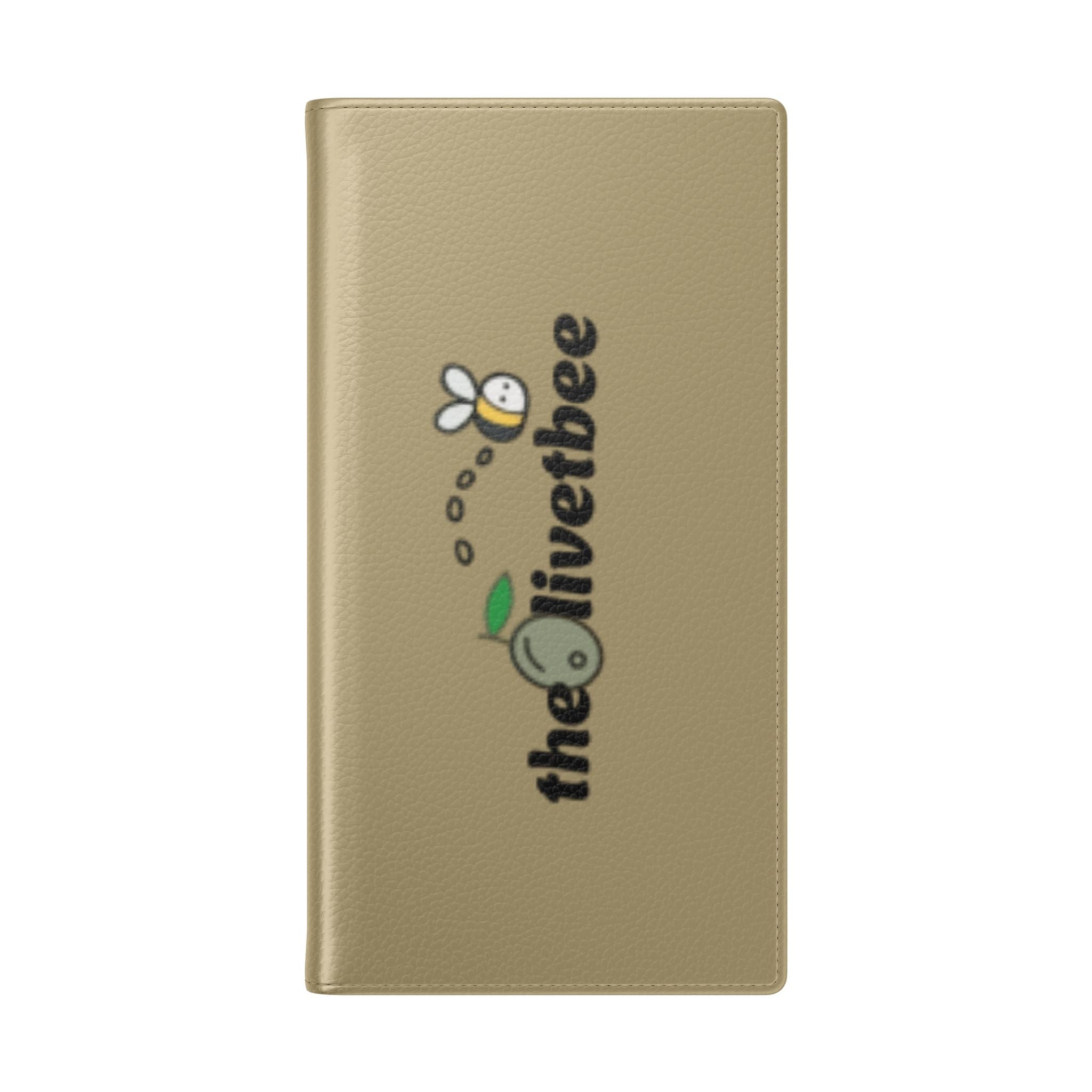 Flip Case Phone Wallet — 'theOlivetbee' Logo Folio Cover with Card Slots