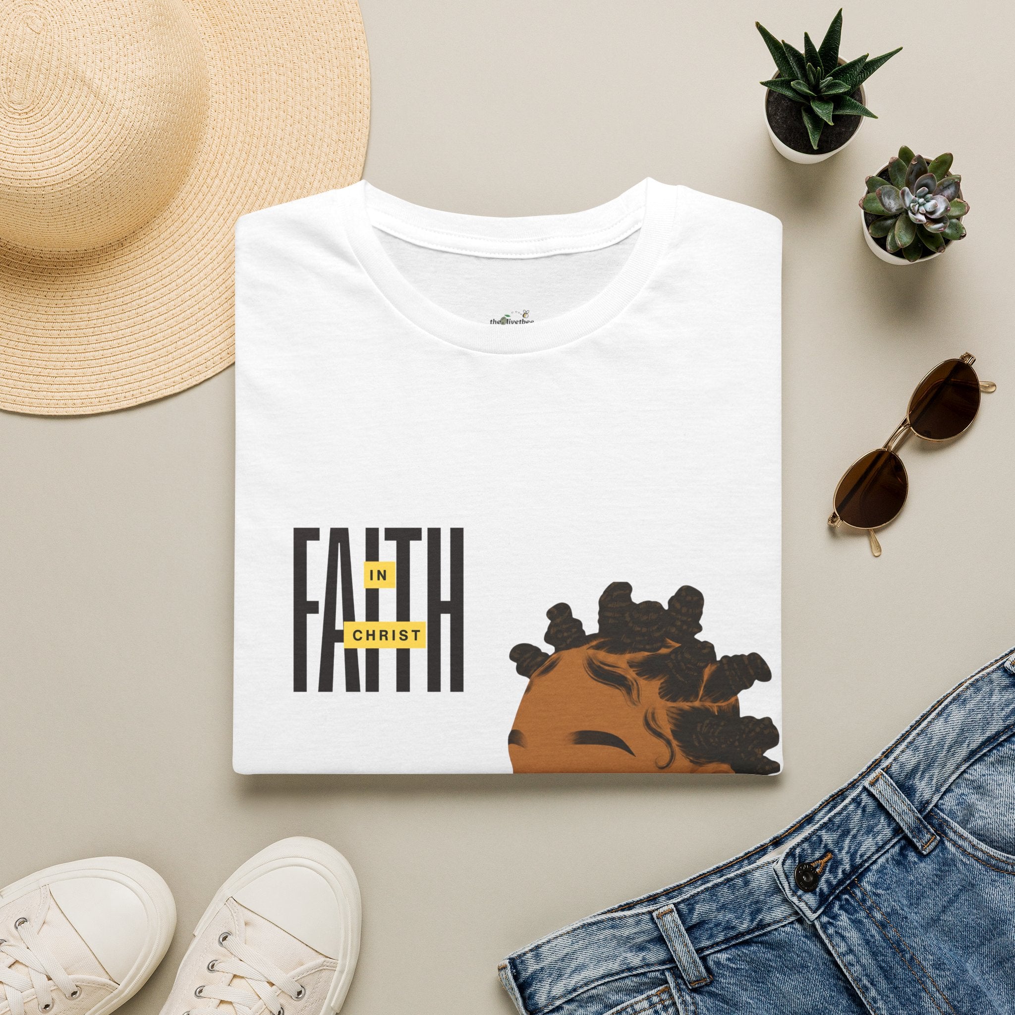'Faith in Christ': Confident & Fearless — Tee