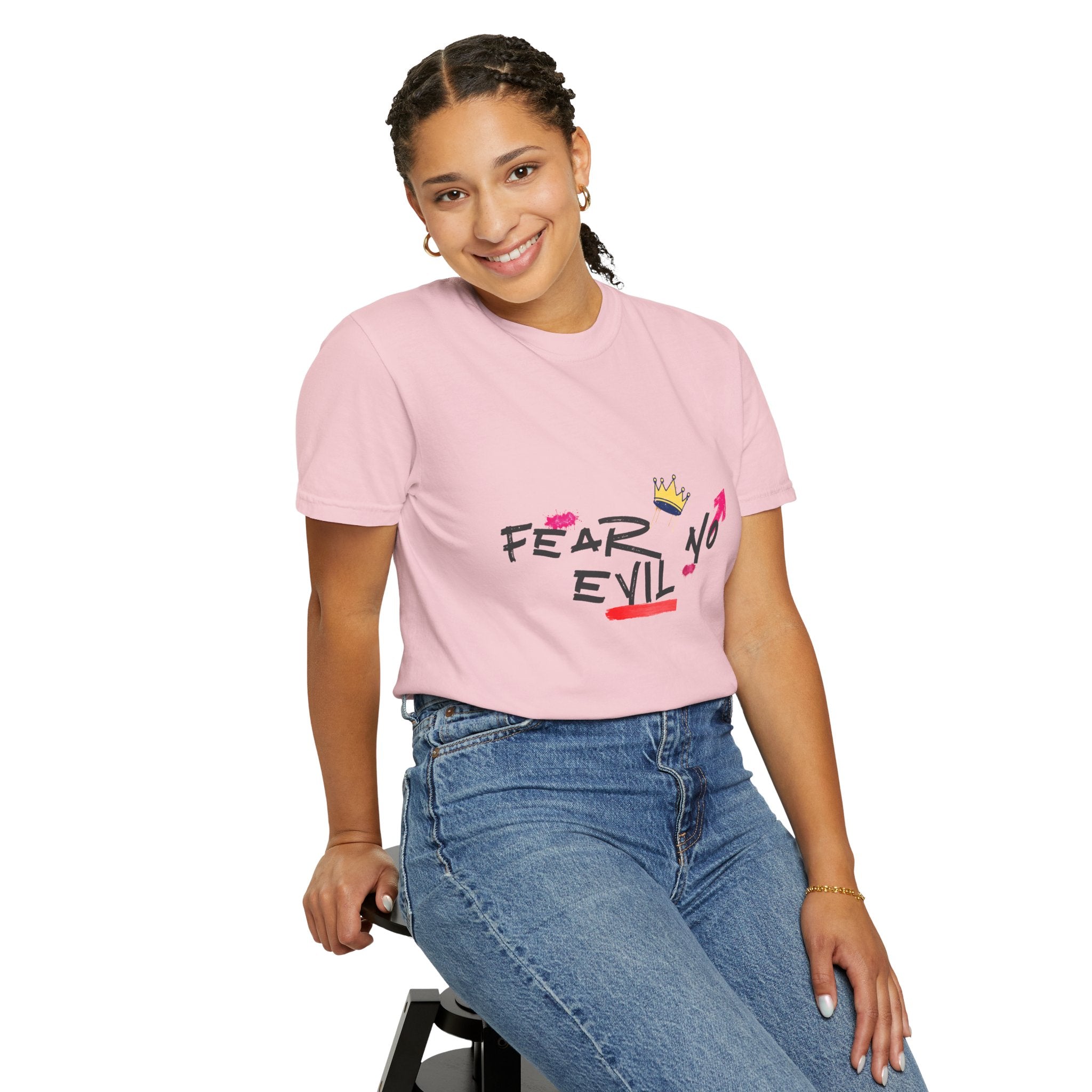 'Fear No Evil' Crown T-Shirt