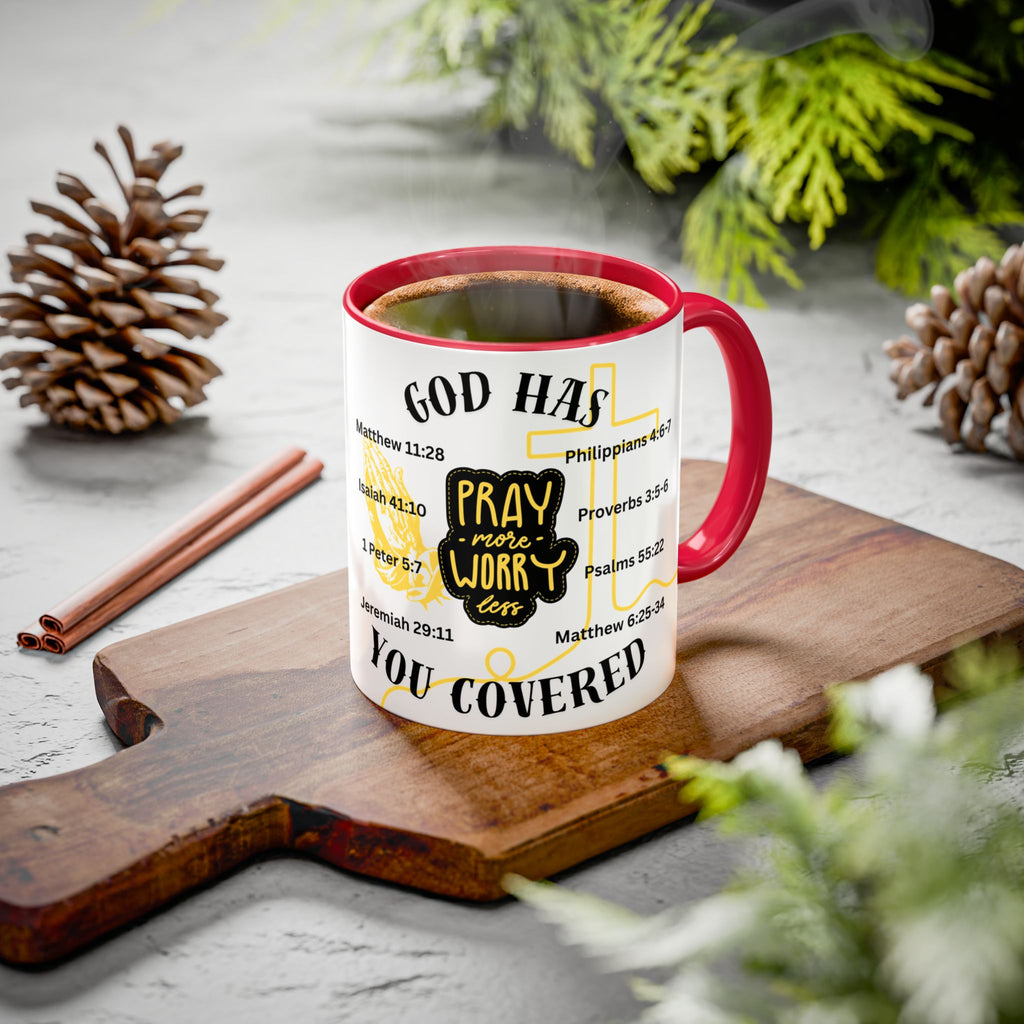 "Pray More, Worry Less" Mug  (11oz/15oz)