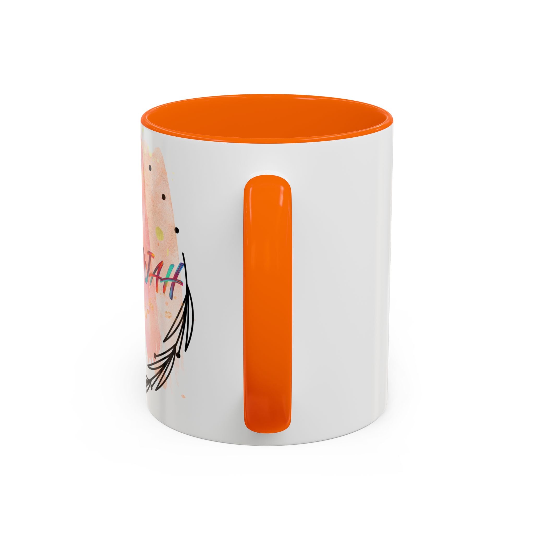 'Hallelujah'  —  Watercolor Accent Coffee Mug (11/15oz)
