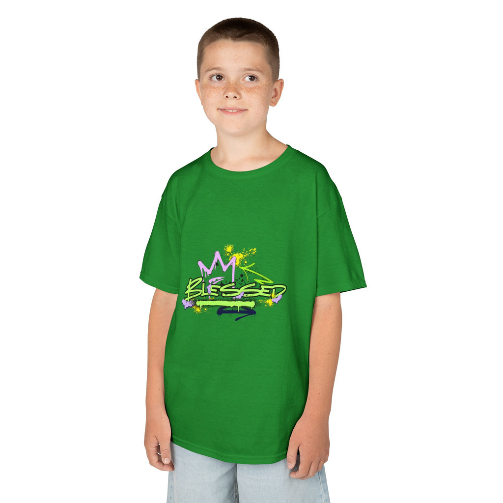'Blessed' Graffiti - Kids Tee