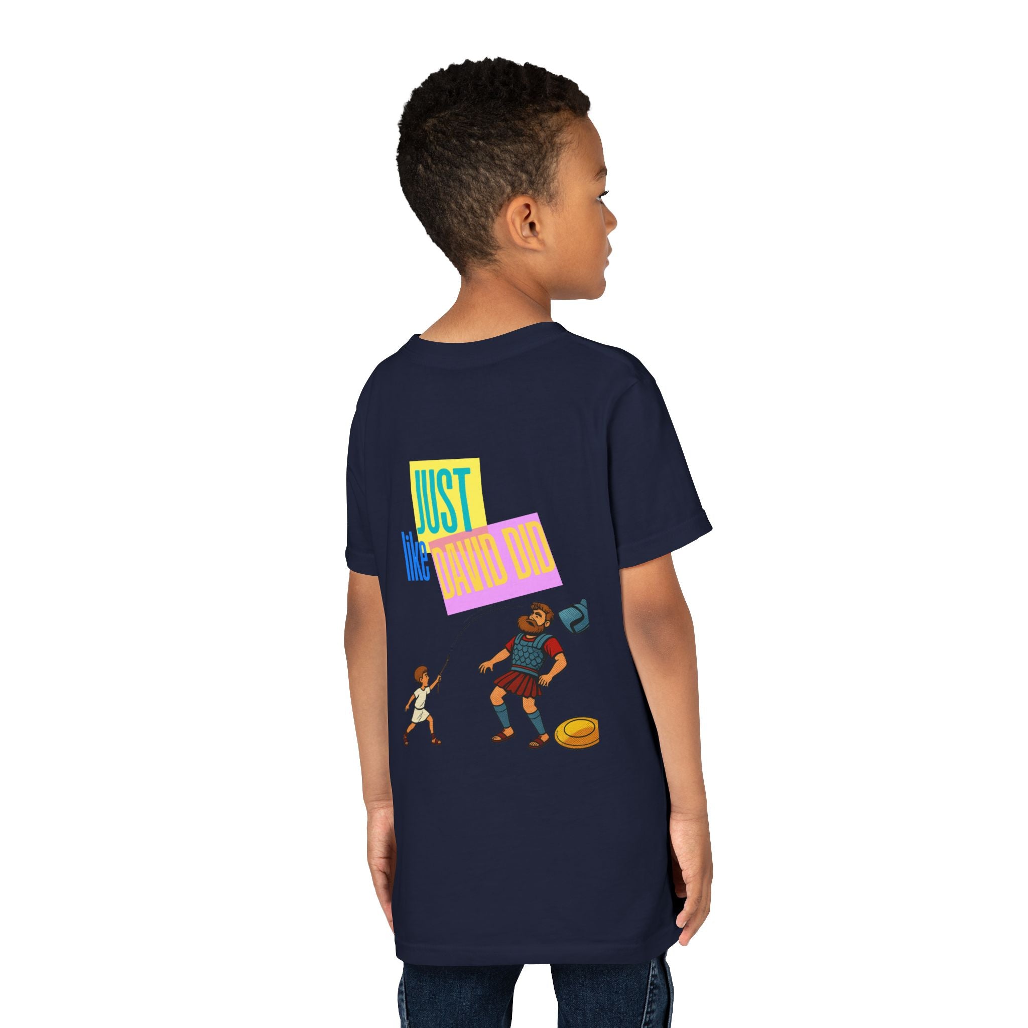 "Knocking Out My Giants" - David and Goliath Graphic Tee