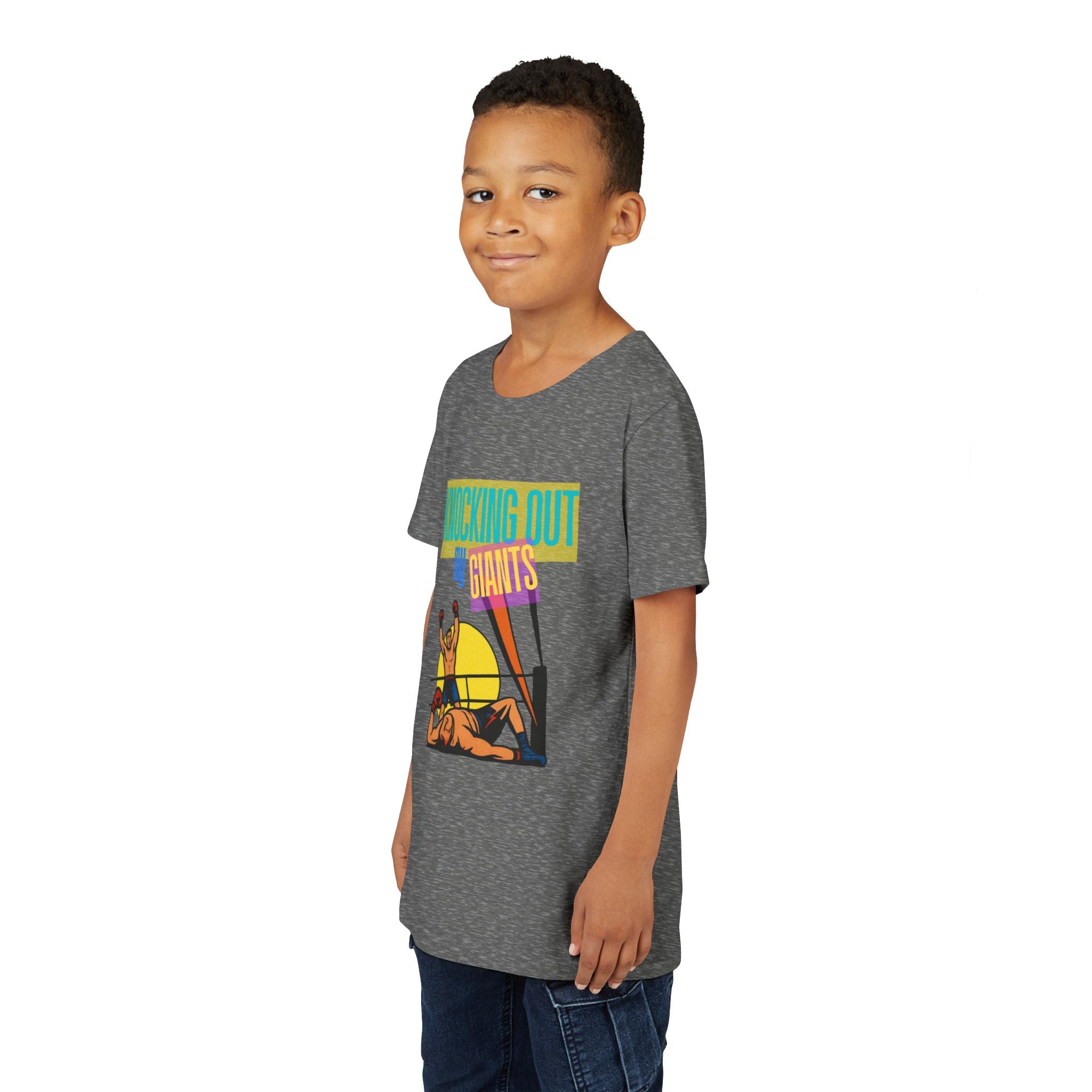 "Knocking Out My Giants" - David and Goliath Graphic Tee