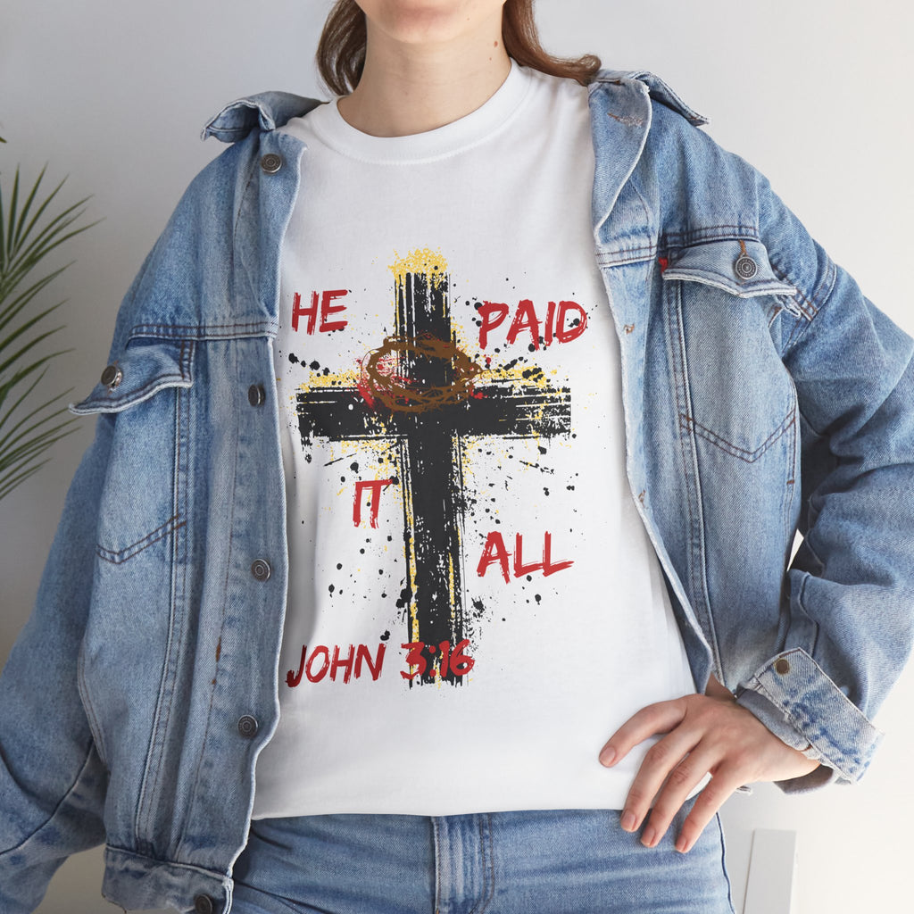 'He Paid It All'  — Graphic Tee