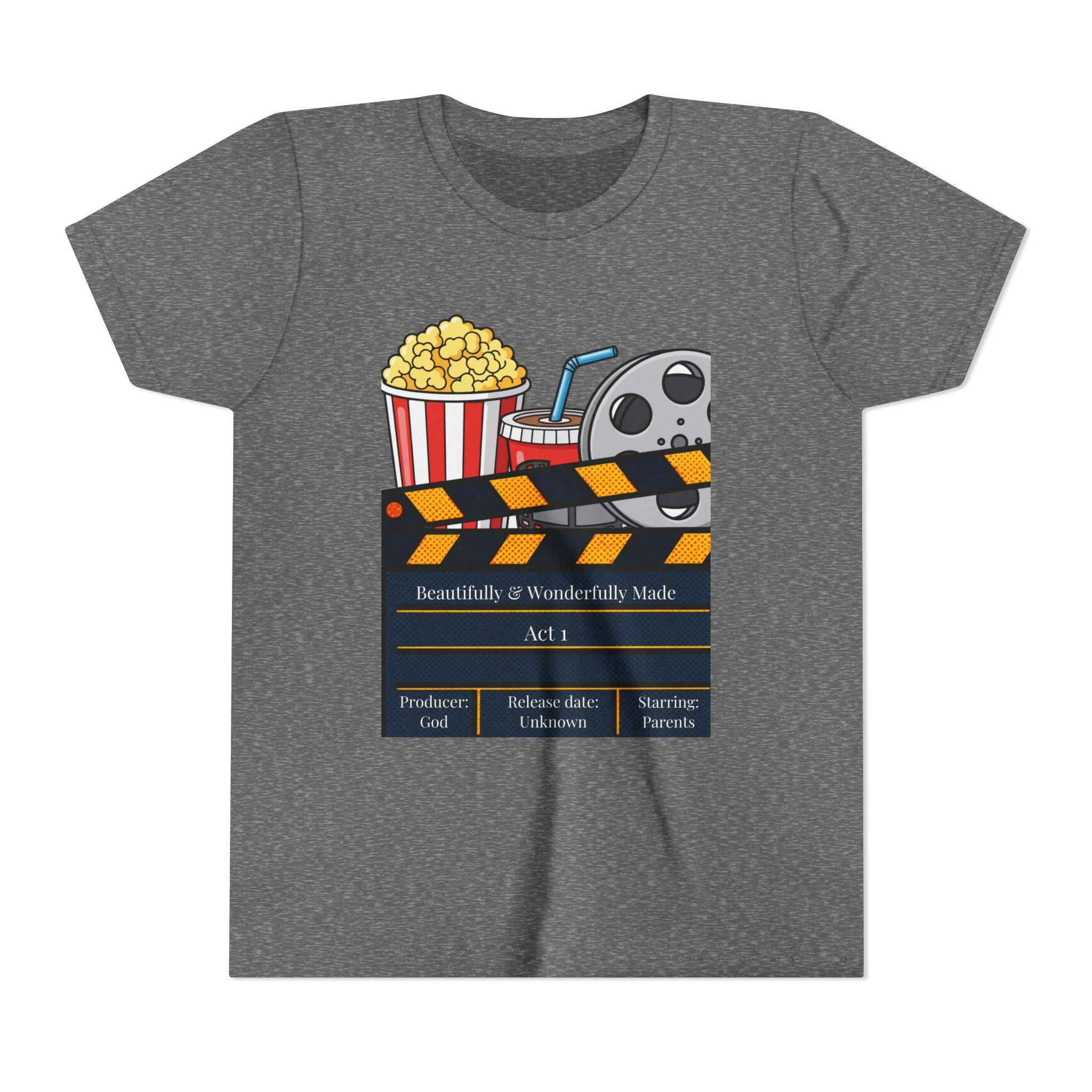 'Beautifully & Wonderfully Made'  — Kids Movie Night Tee