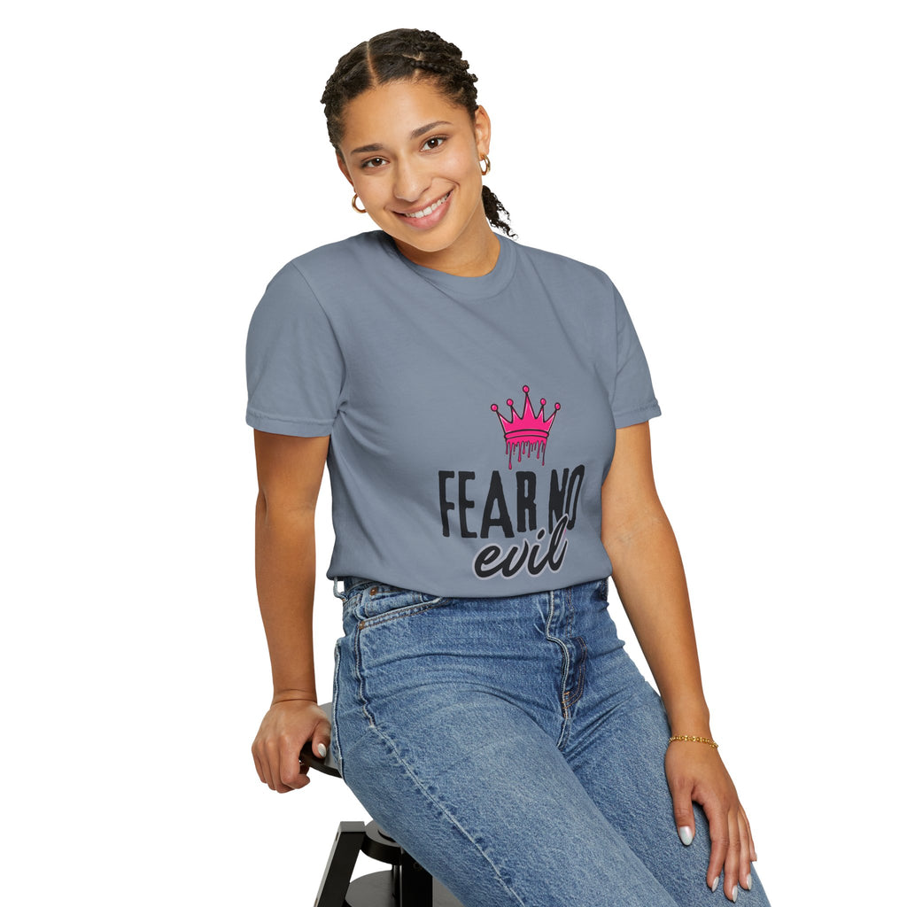 'Fear No Evil' Crown Pink