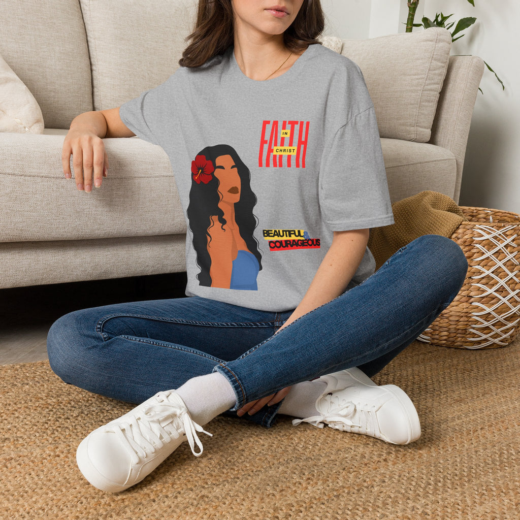 'Faith in Christ': Beautiful & Courageous — Tee