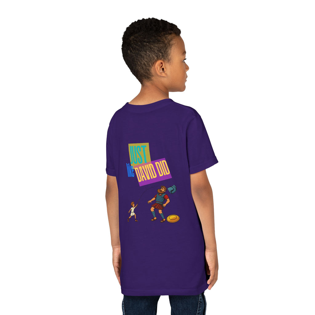 "Knocking Out My Giants" - David and Goliath Graphic Tee