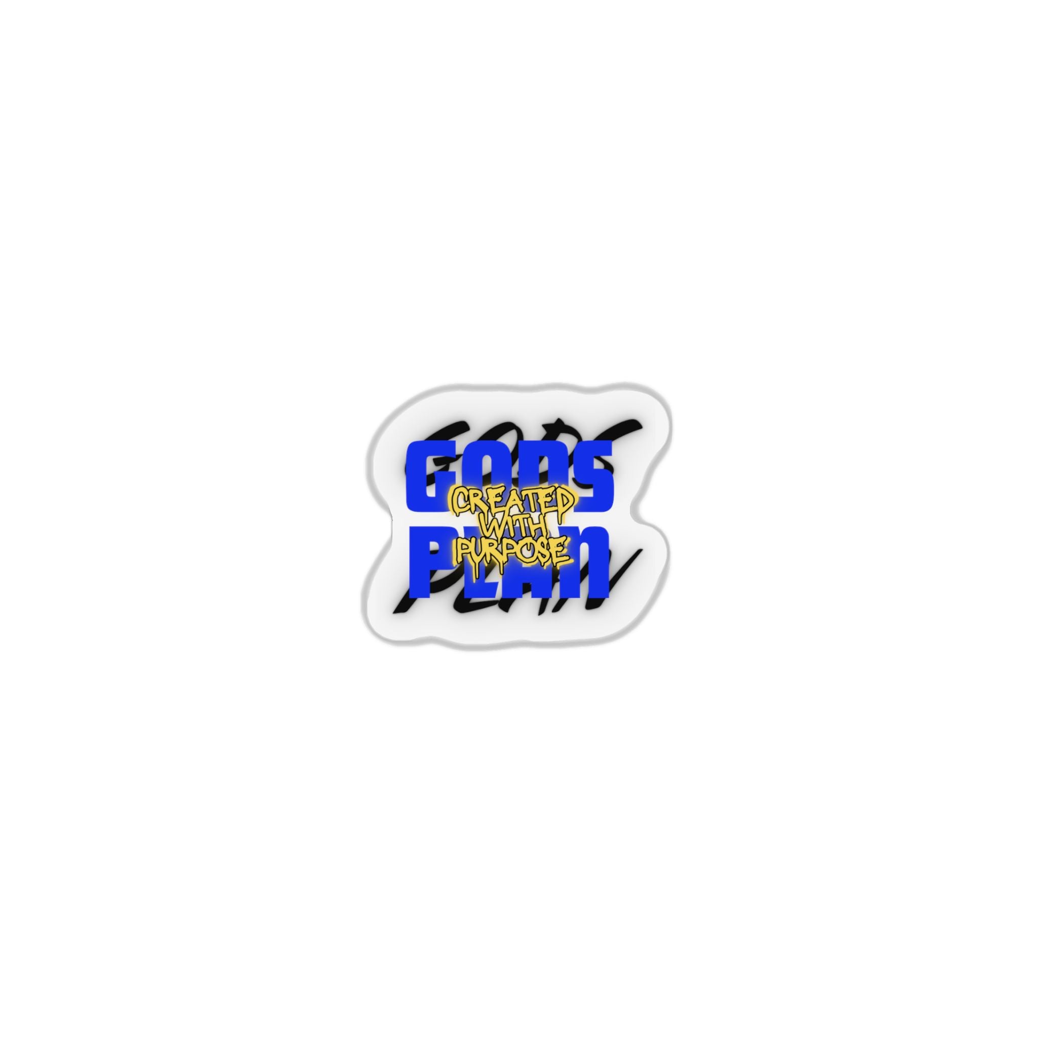 "Created With Purpose" Magnet