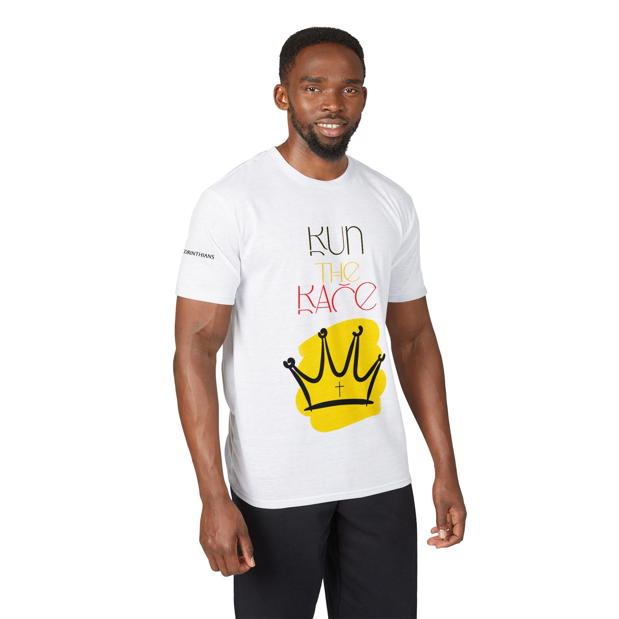 'Run The Race' - Athletic Tee