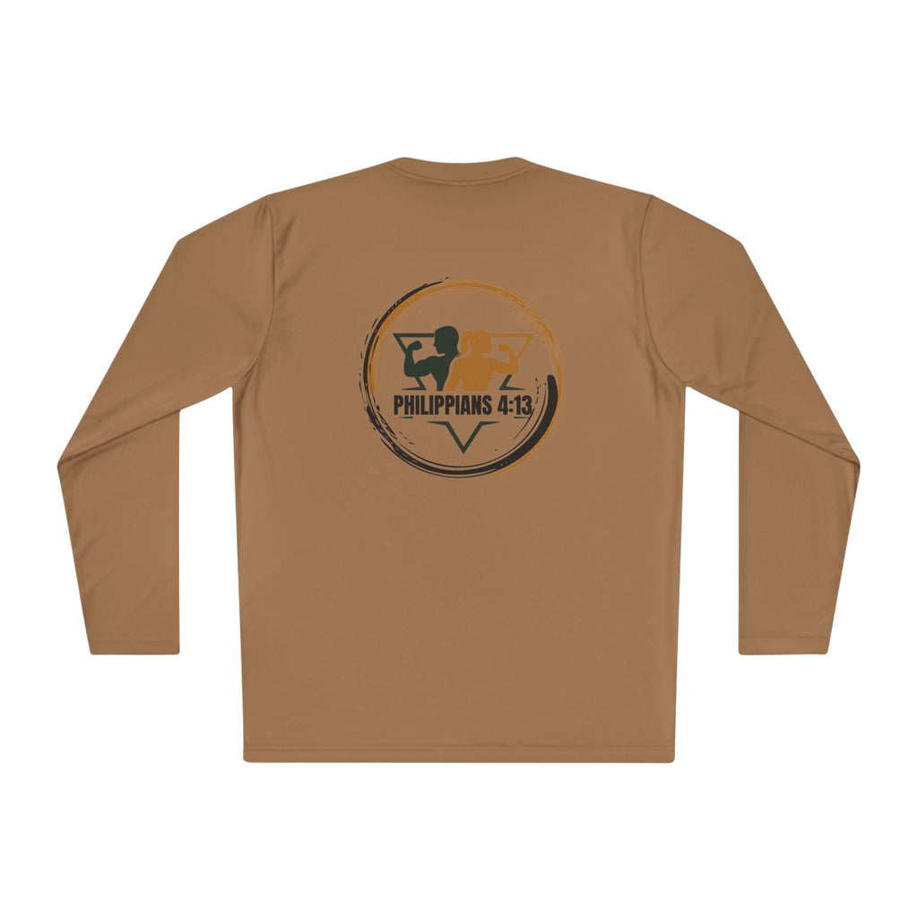 Philippians 4:13  — Athletic Long Sleeve Shirt