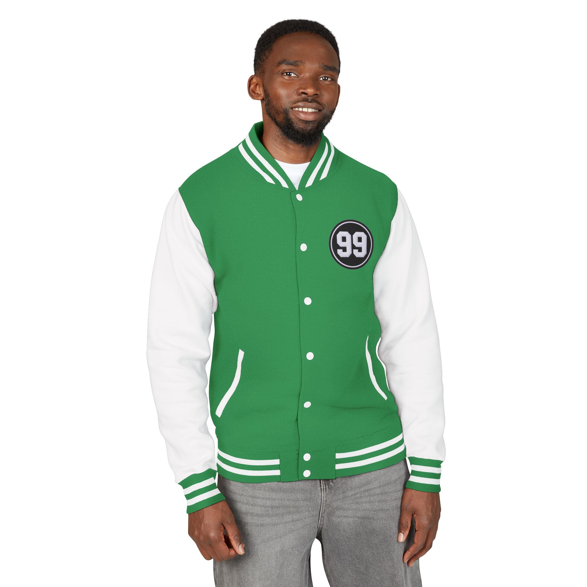 'He Leaves The 99 For 1' -Letterman Jacket