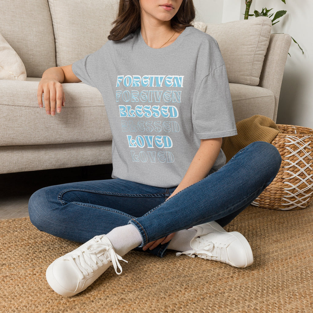Forgiven, Blessed, Loved — Tee