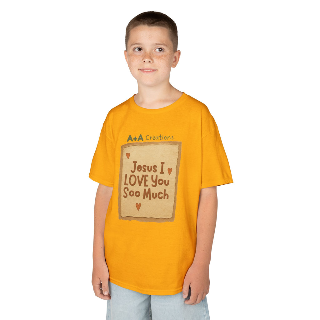 "Jesus I Love You Soo Much" - Kids Tee