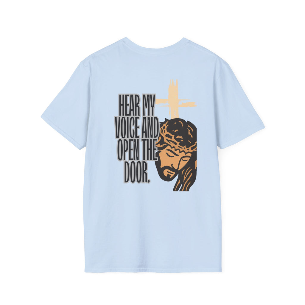 “He’s Knocking” Revelation 3:20 — Graphic T‑Shirt