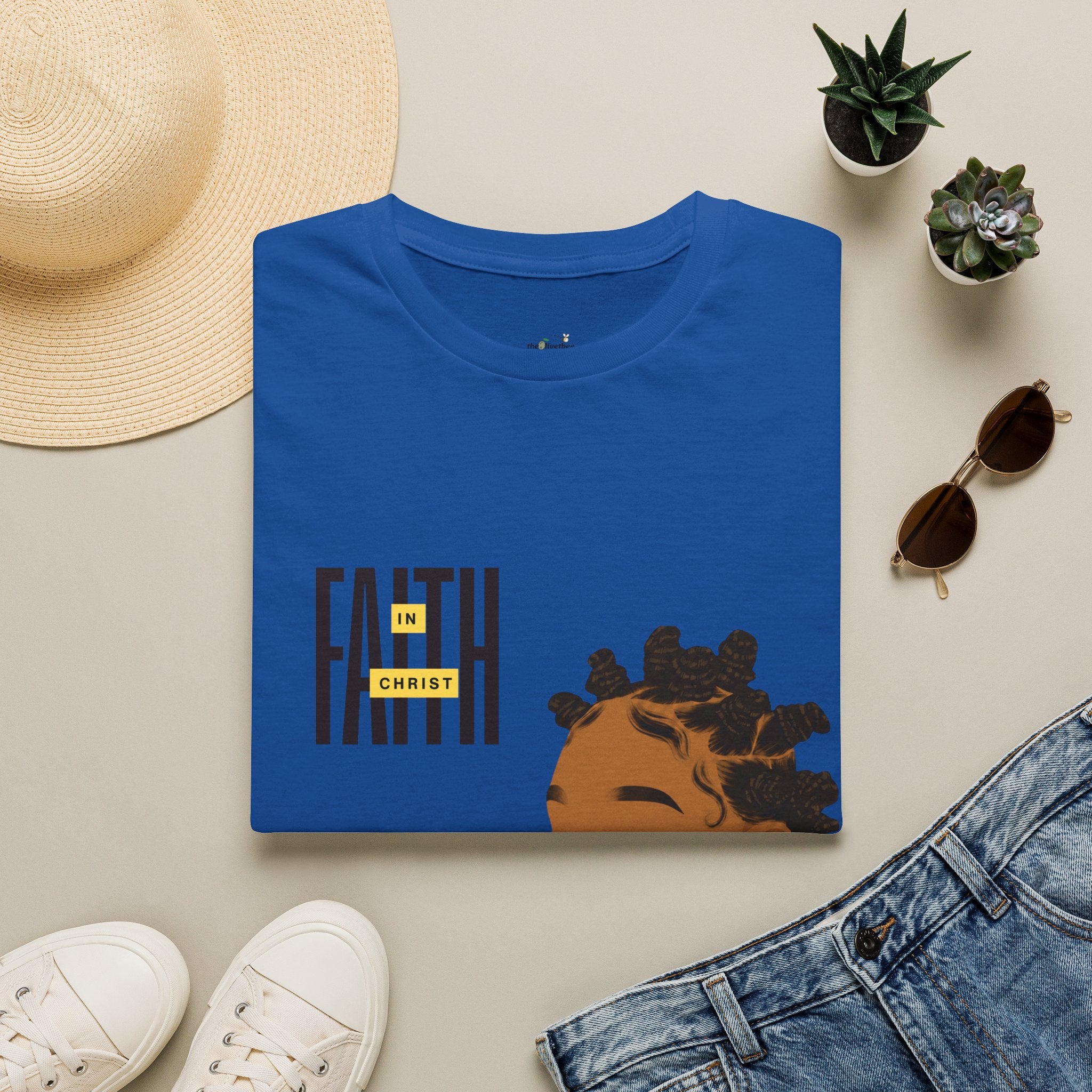 'Faith in Christ': Confident & Fearless — Tee