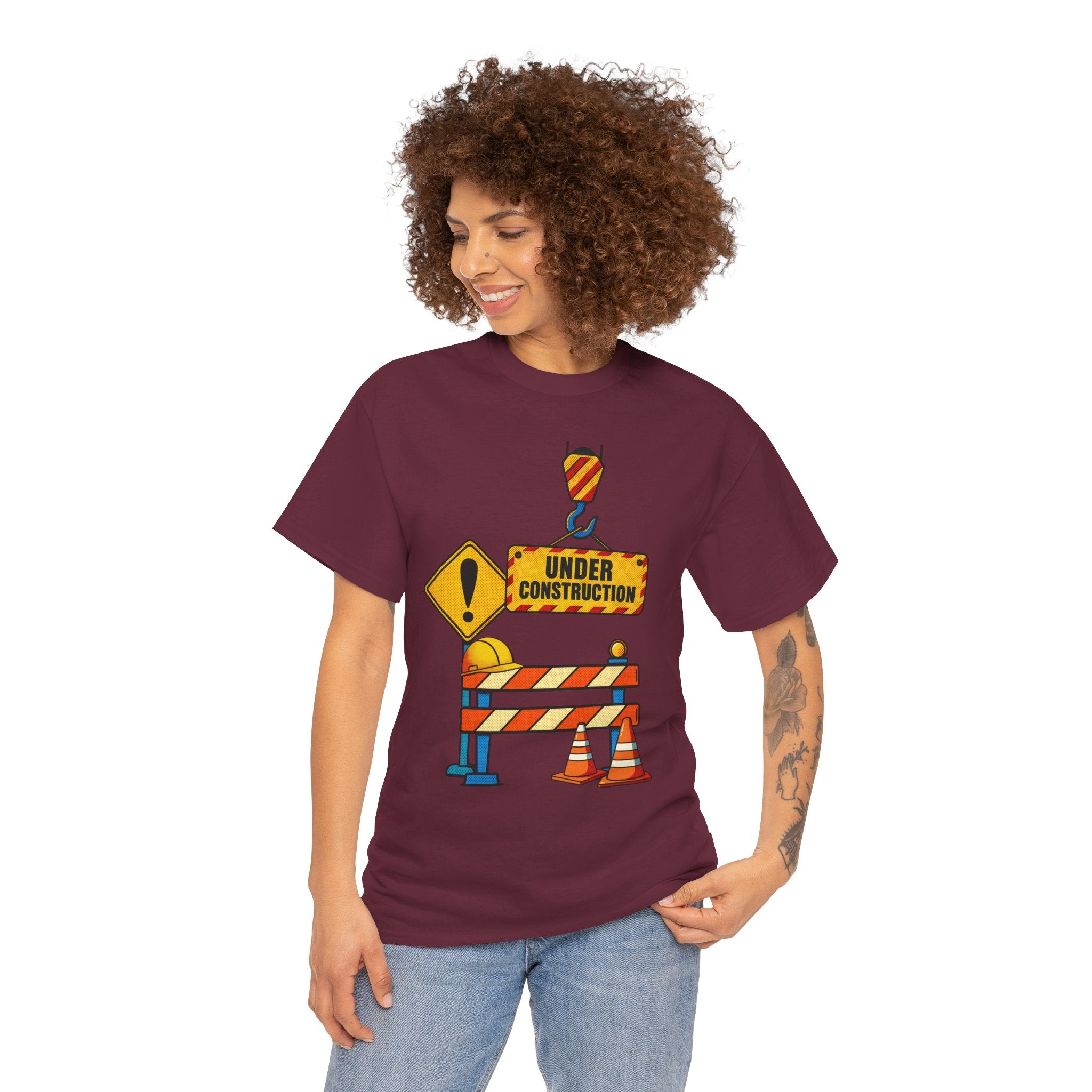 'Under Construction - My Walk With Jesus' - T-Shirt