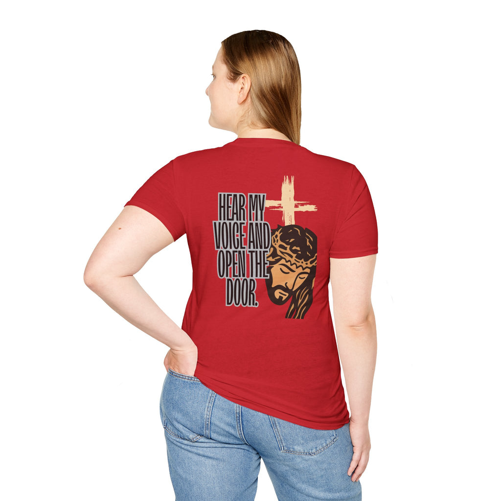 “He’s Knocking” Revelation 3:20 — Graphic T‑Shirt