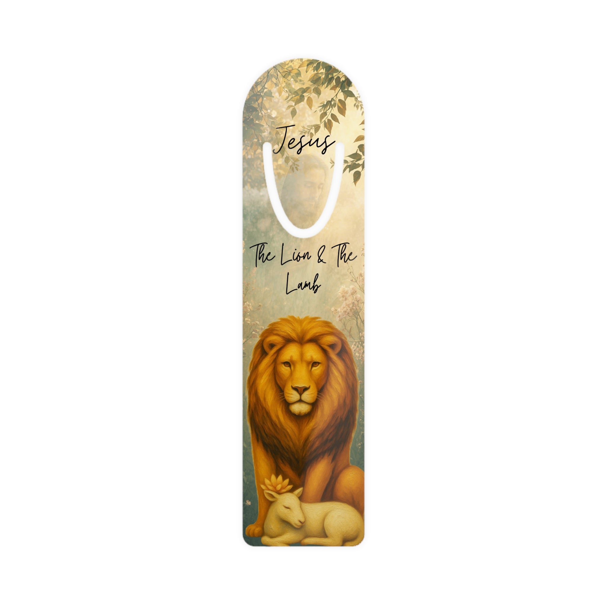 Jesus: "The Lion & The Lamb" — Bookmark