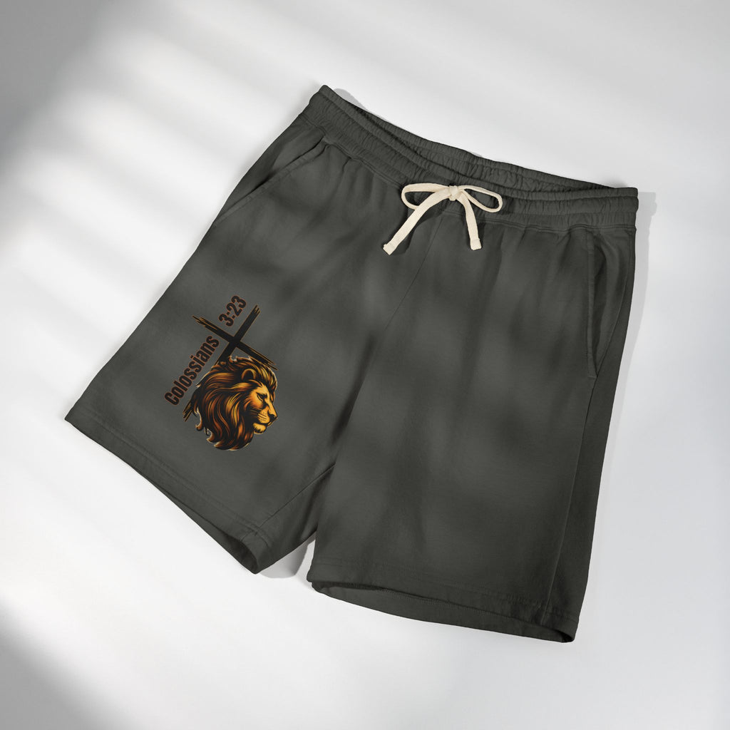 Colossians 3:23: Sweat Shorts