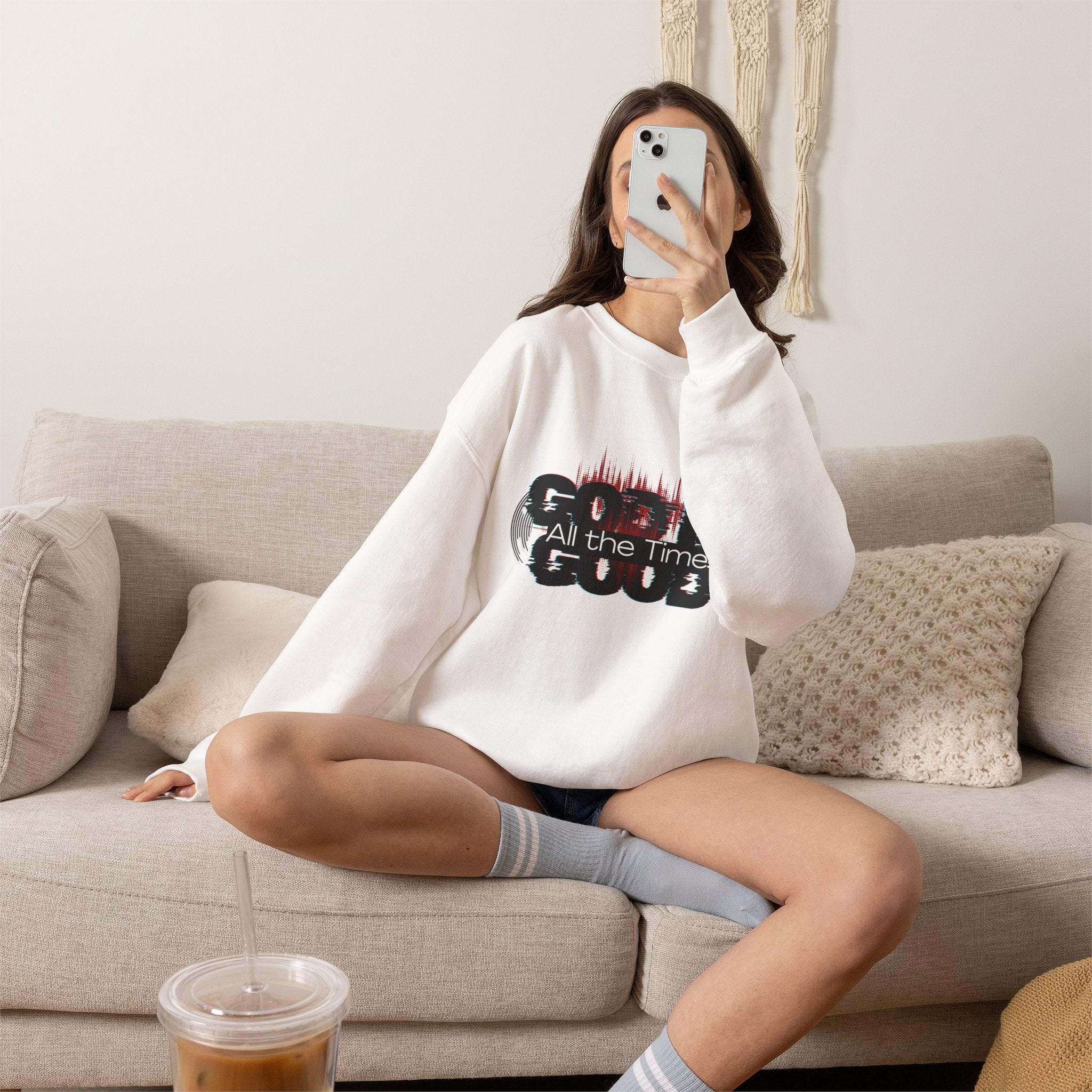 "God Is Good" – Crewneck Sweatshirt