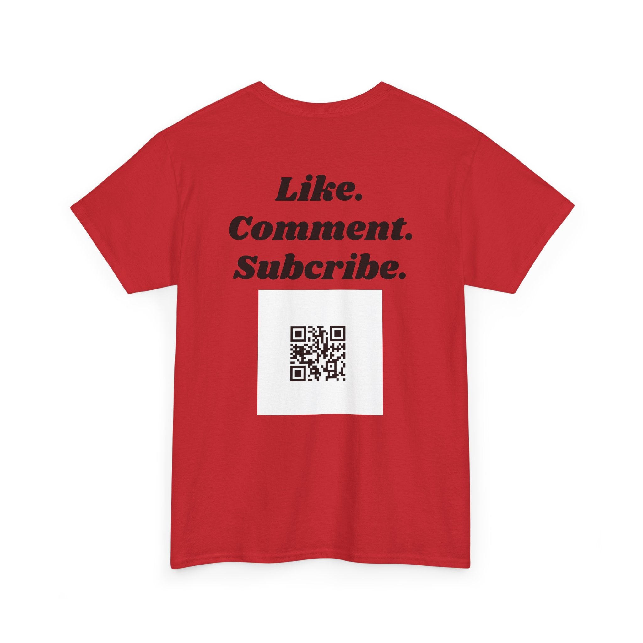 "theOlivetbee" Graphic Tee "Like. Comment. Subscribe."