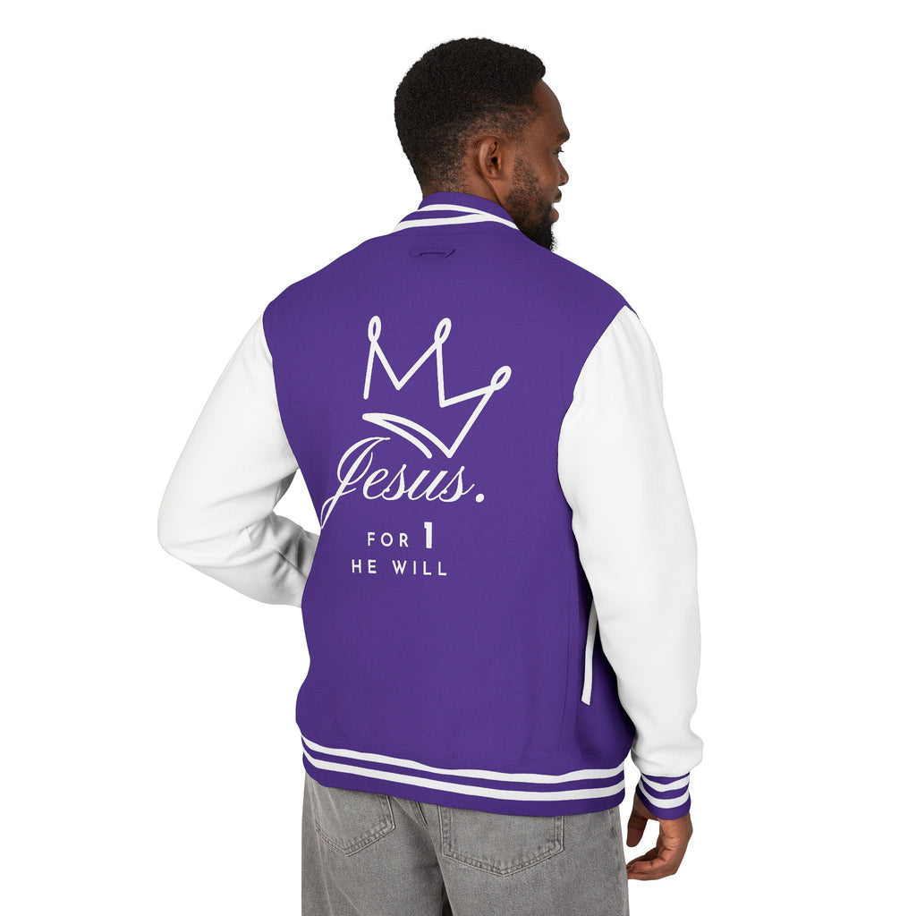 'He Leaves The 99 For 1' -Letterman Jacket
