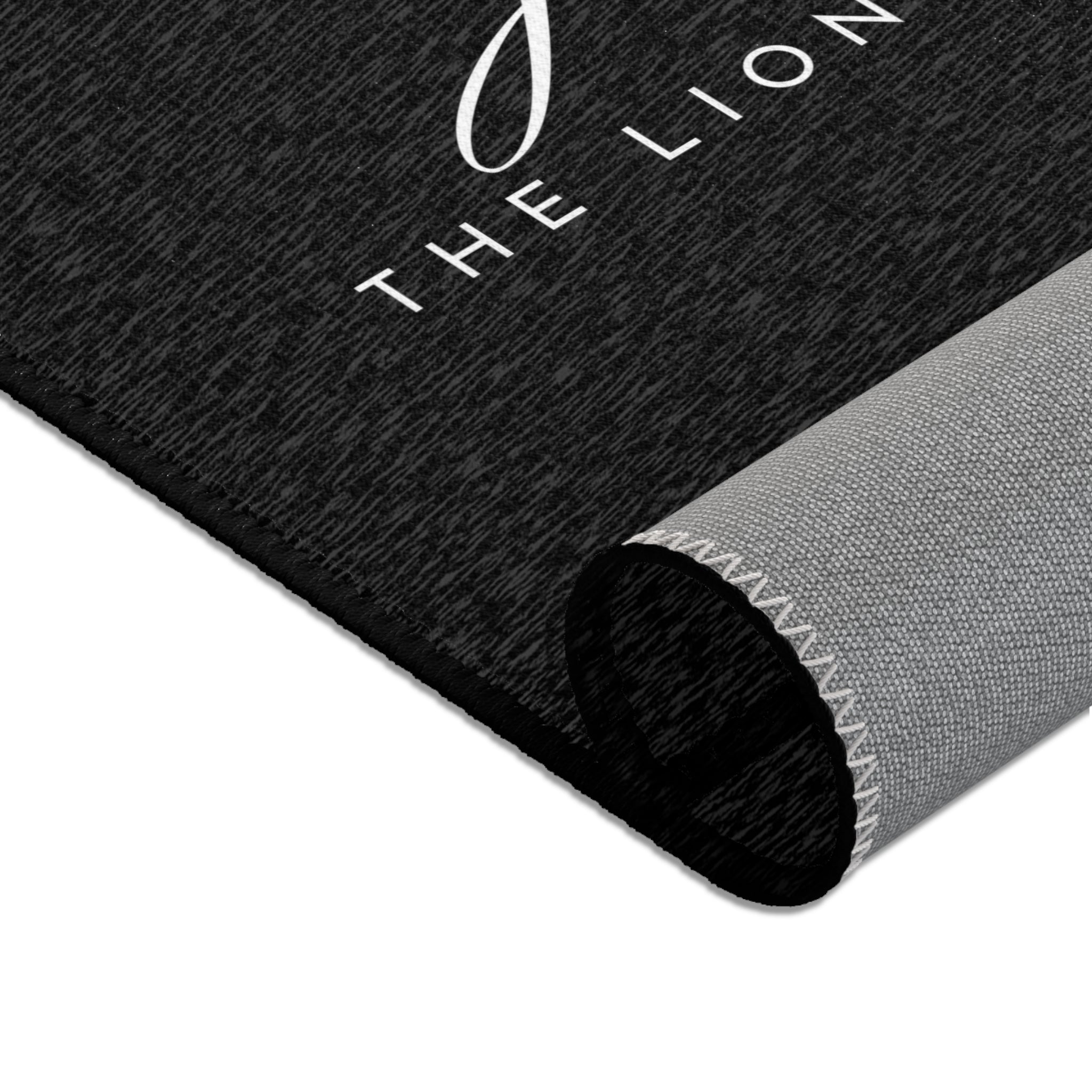 "Jesus: The Lion & The Lamb" —  Area Rugs (4 types & sizes)