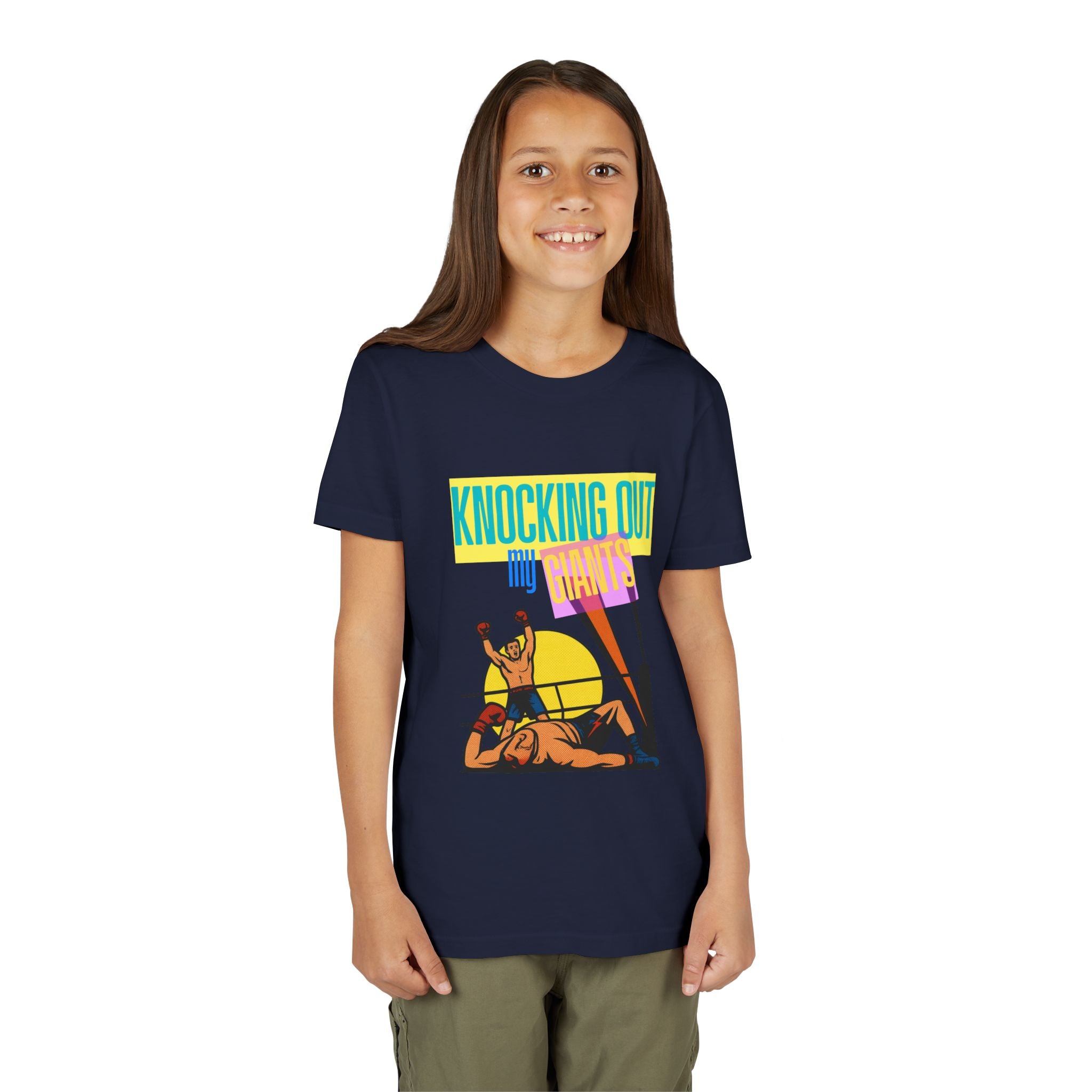 "Knocking Out My Giants" - David and Goliath Graphic Tee