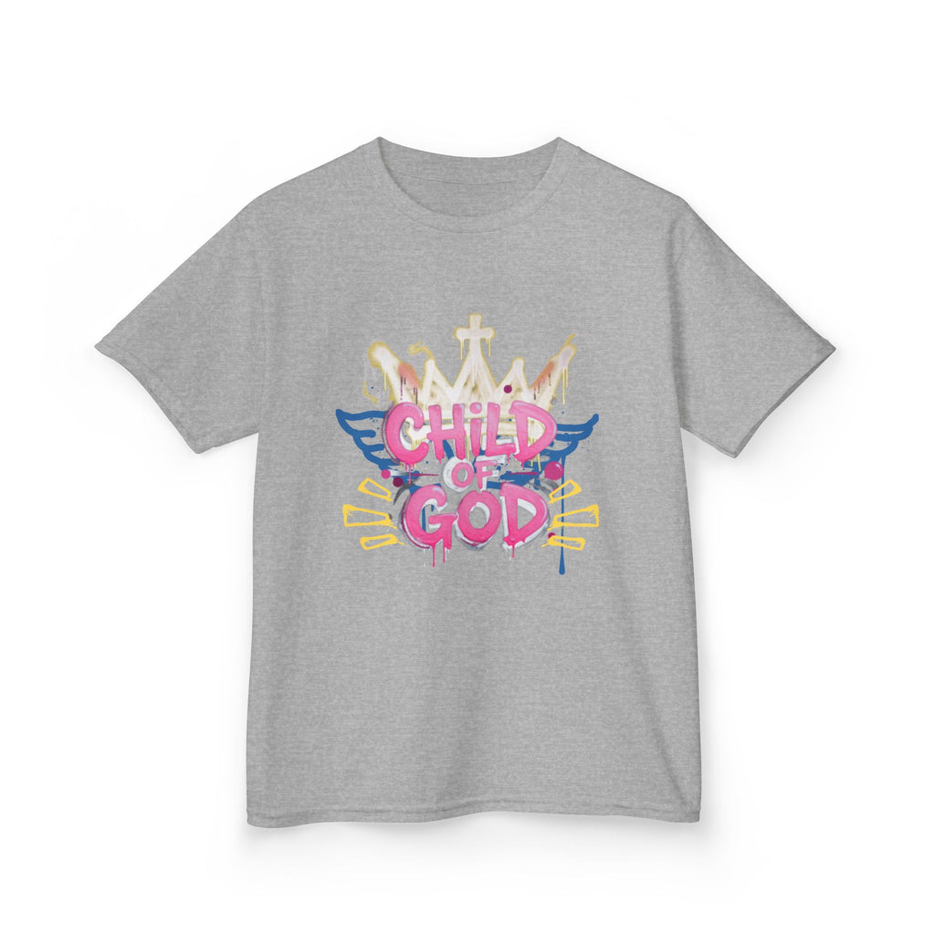 'Child of God' — Angel Wings Graphic Kids Tee
