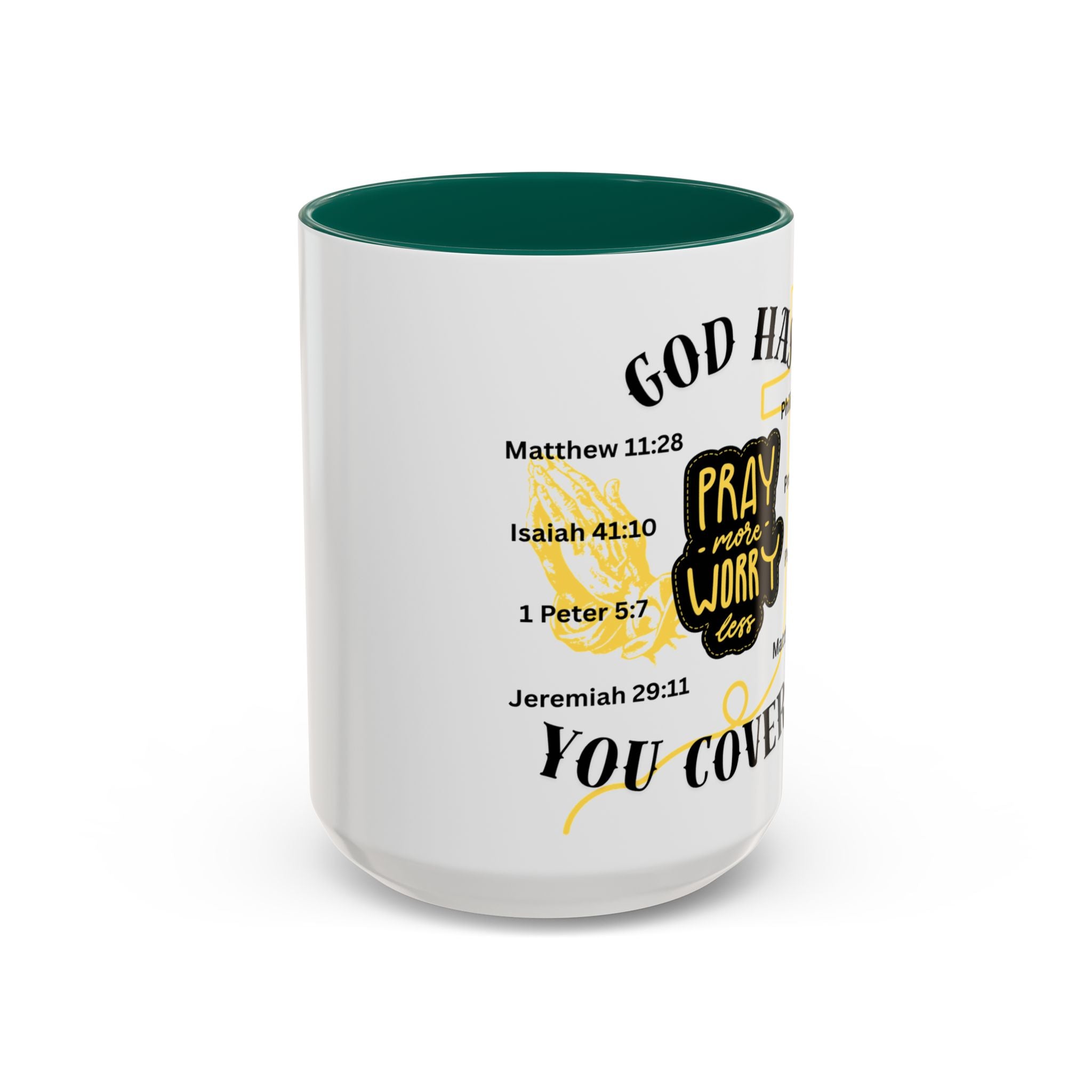"Pray More, Worry Less" Mug  (11oz/15oz)