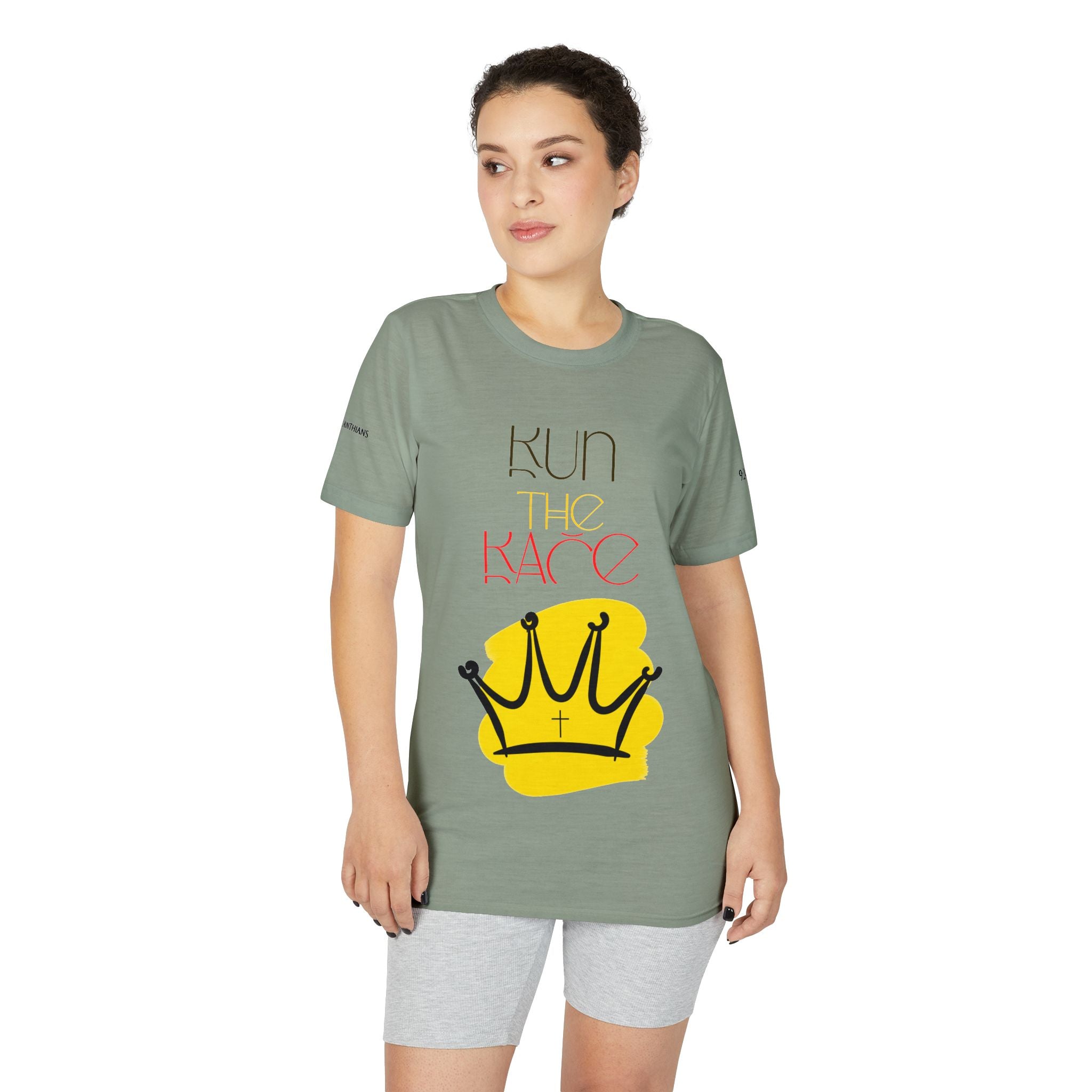 'Run The Race' - Athletic Tee