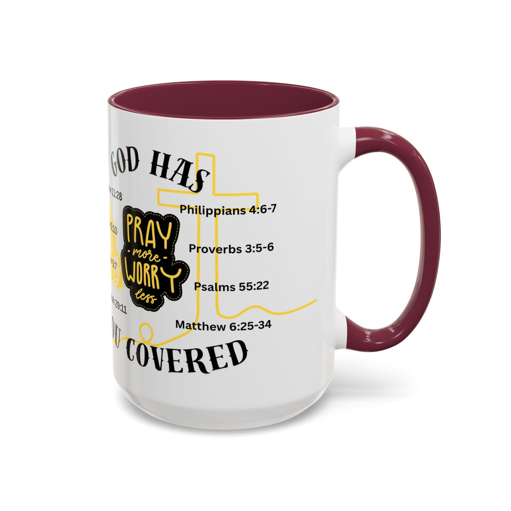 "Pray More, Worry Less" Mug  (11oz/15oz)