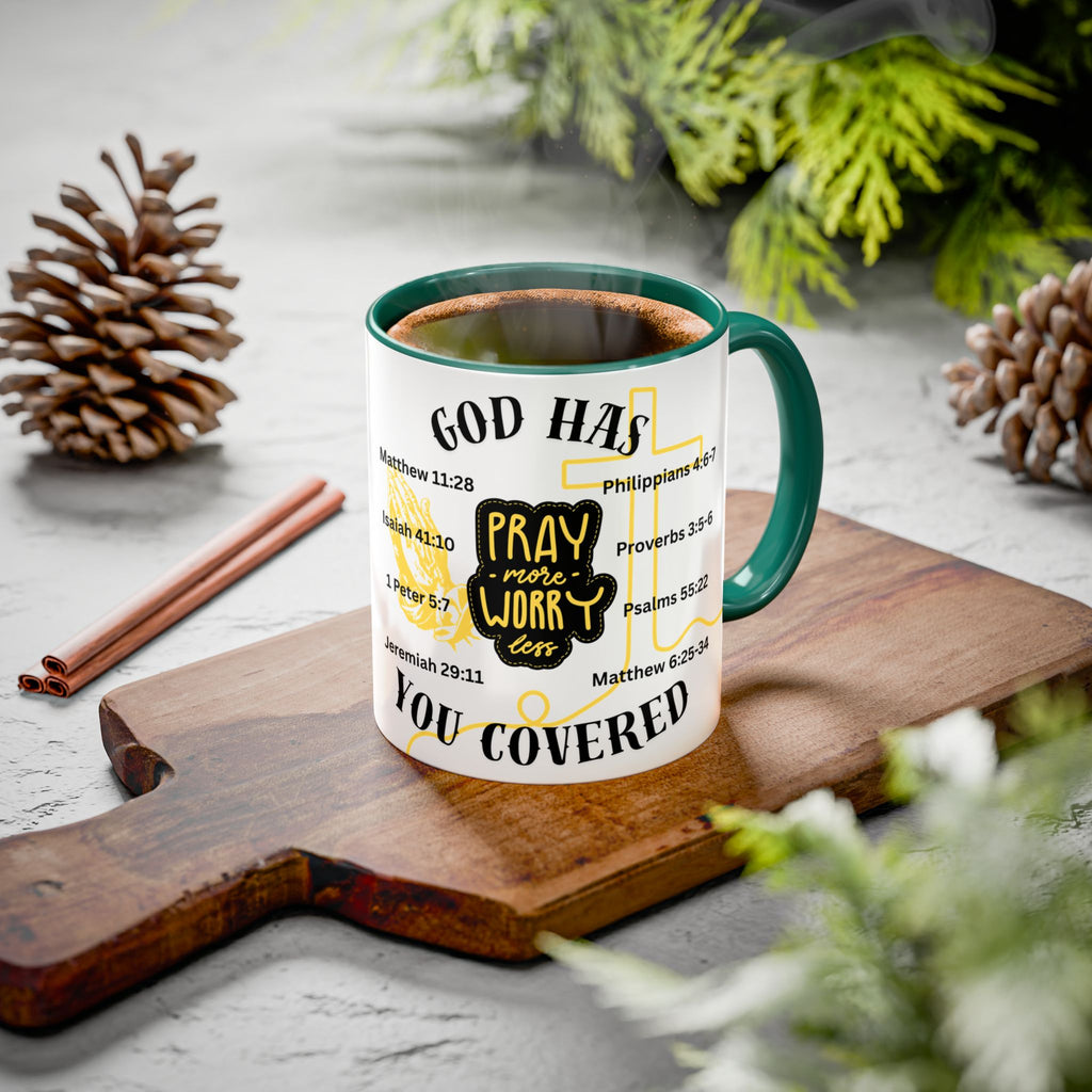 "Pray More, Worry Less" Mug  (11oz/15oz)
