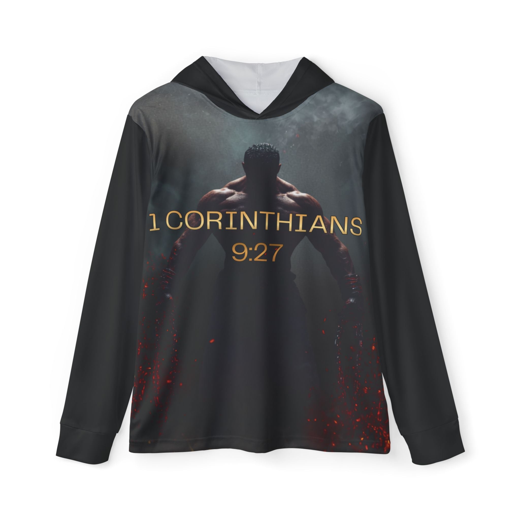 1 Corinthians 9:27 —Warmup Pullover Sports Hoodie