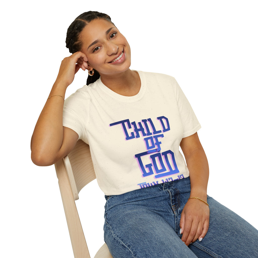 'Child of God' Cool Blue — Tee