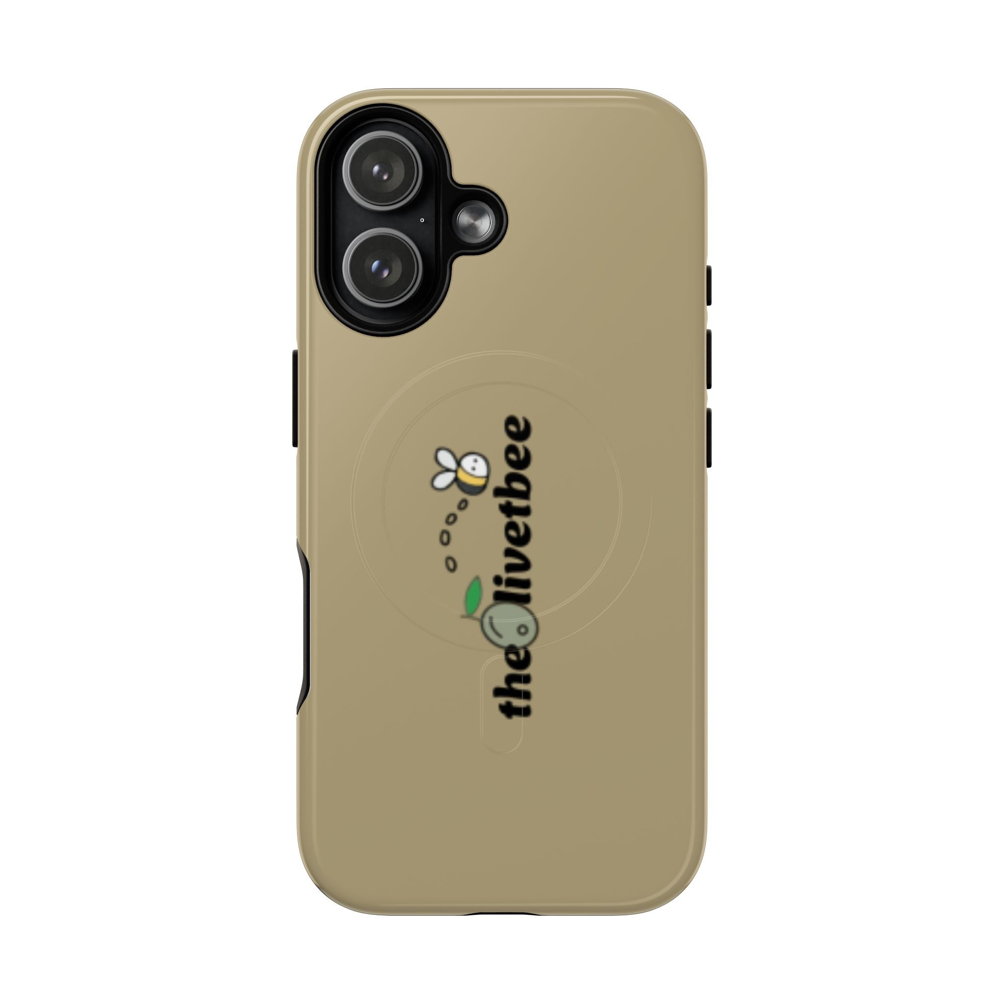 Tough Magnetic Phone Case — 'theOlivetbee' Protective iPhone Cover
