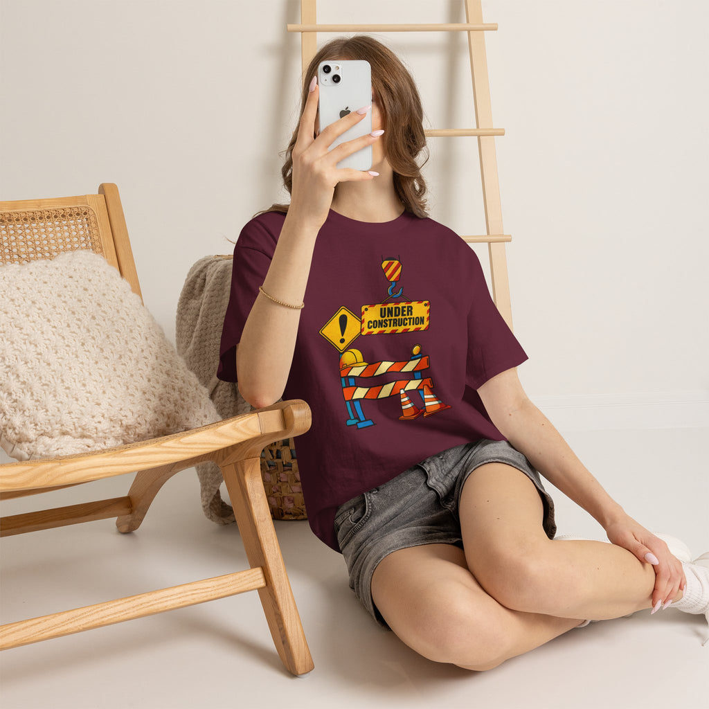 'Under Construction - My Walk With Jesus' - T-Shirt