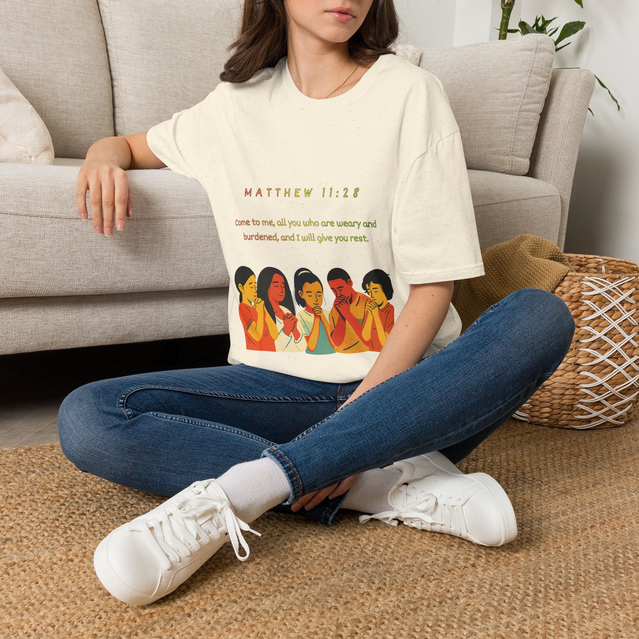 "Come To Me, All Who Are Weary" - Tee