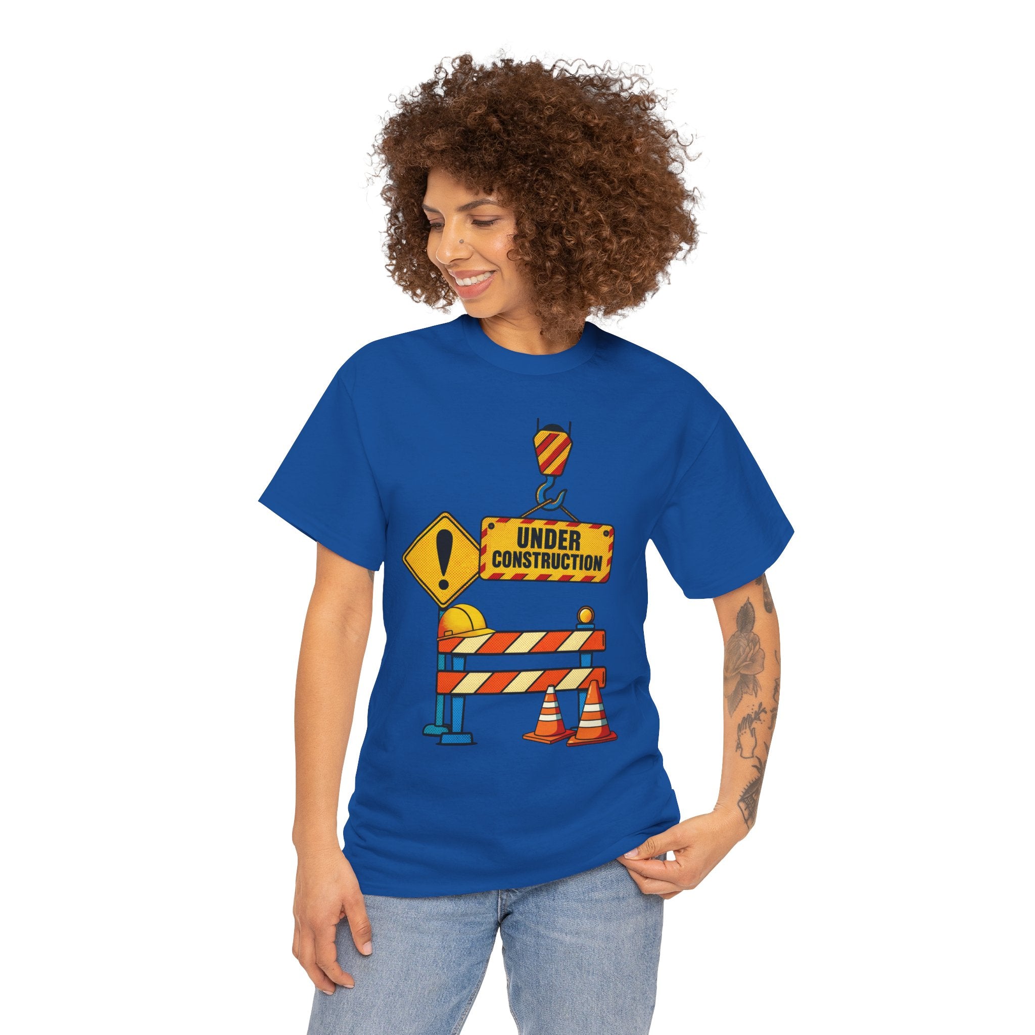 'Under Construction - My Walk With Jesus' - T-Shirt