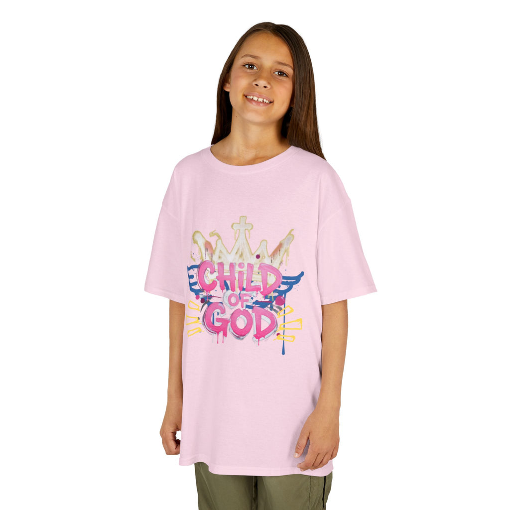 'Child of God' — Angel Wings Graphic Kids Tee