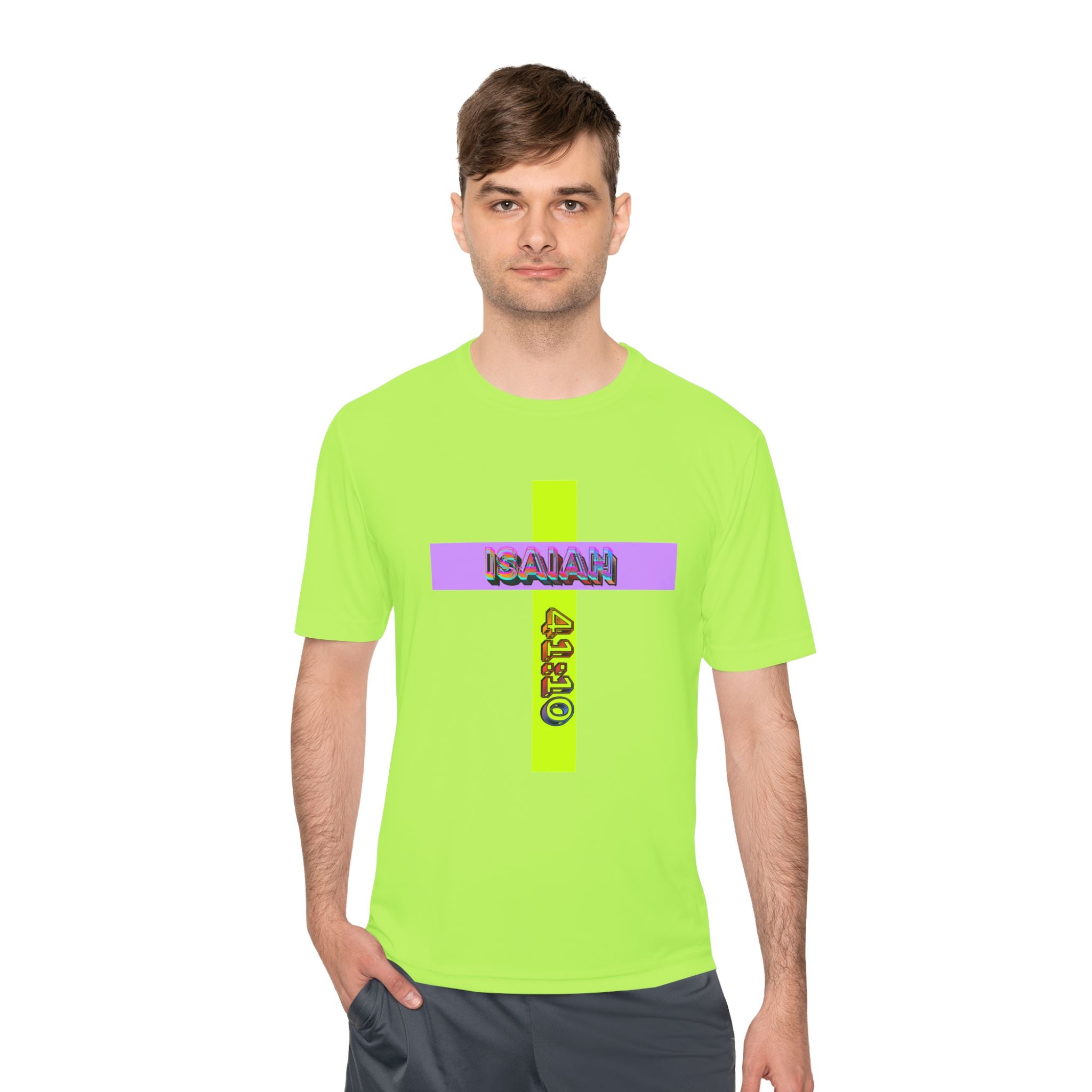 Isaiah 41:10 — Moisture-Wicking Shirt