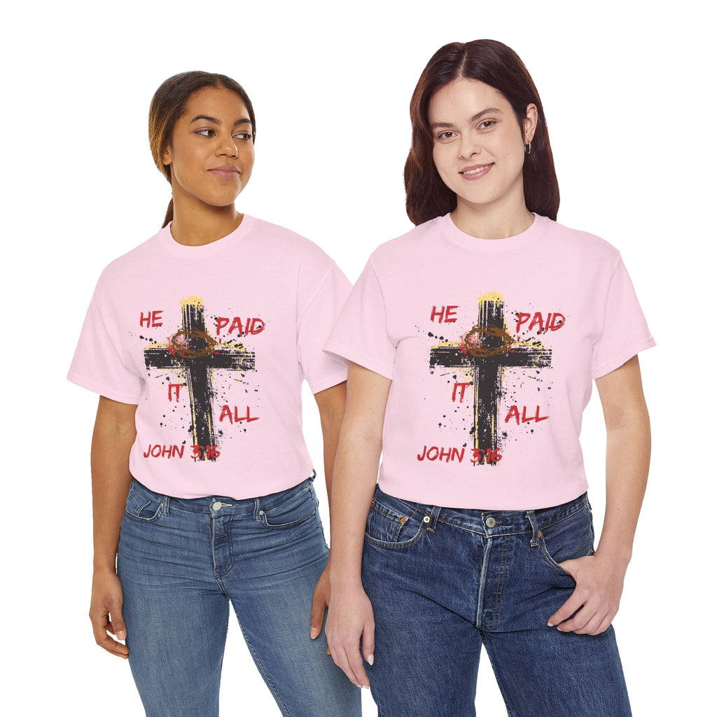 'He Paid It All'  — Graphic Tee