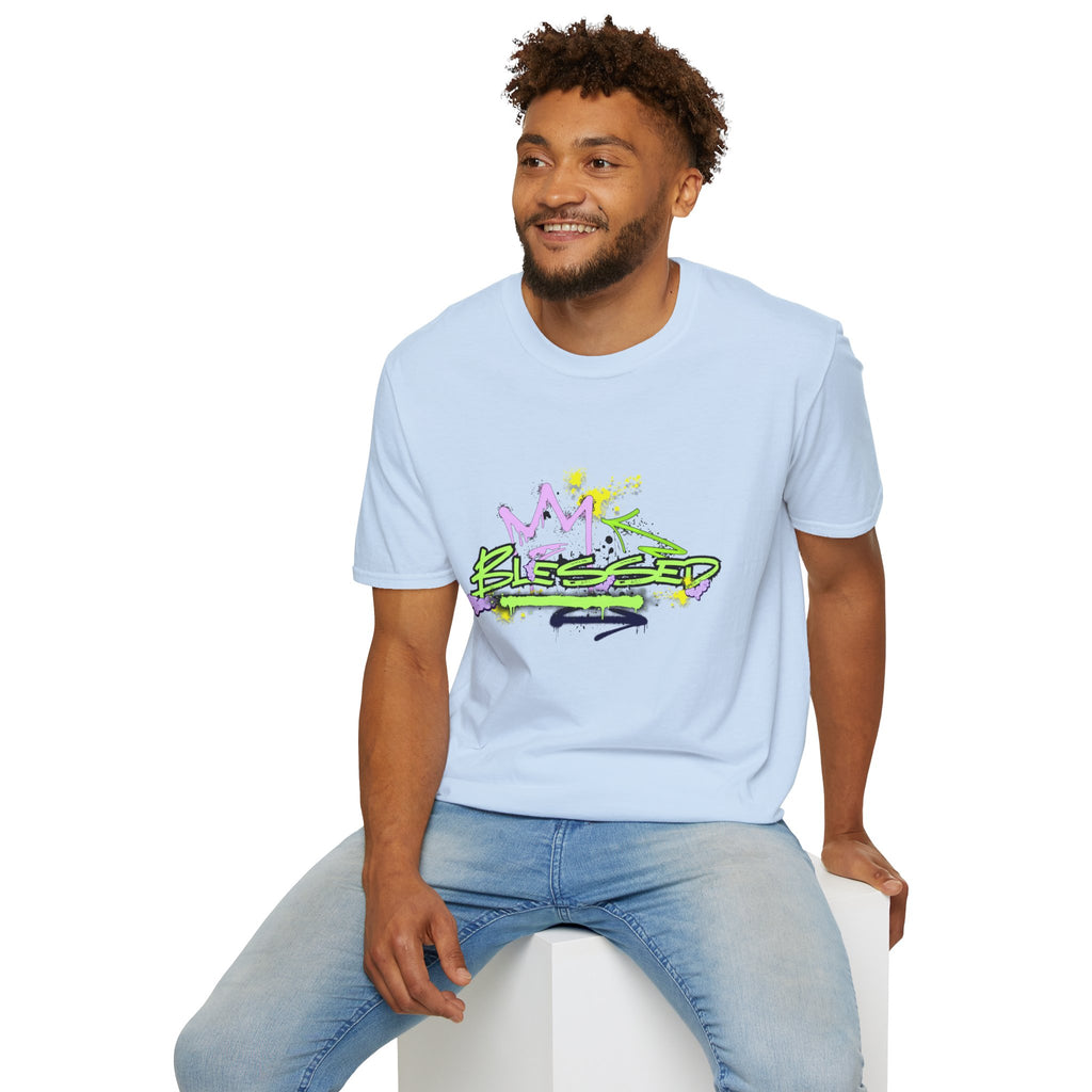 'Blessed' Graffiti — T-Shirt