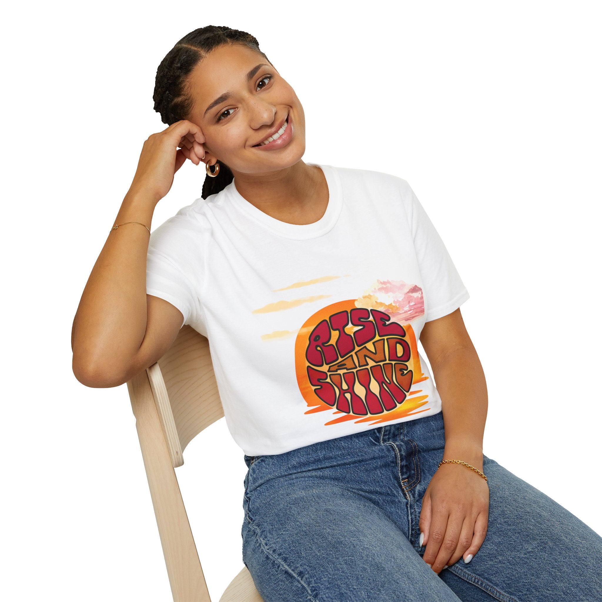 “Rise and Shine - Give God the Glory”  — Graphic Tee