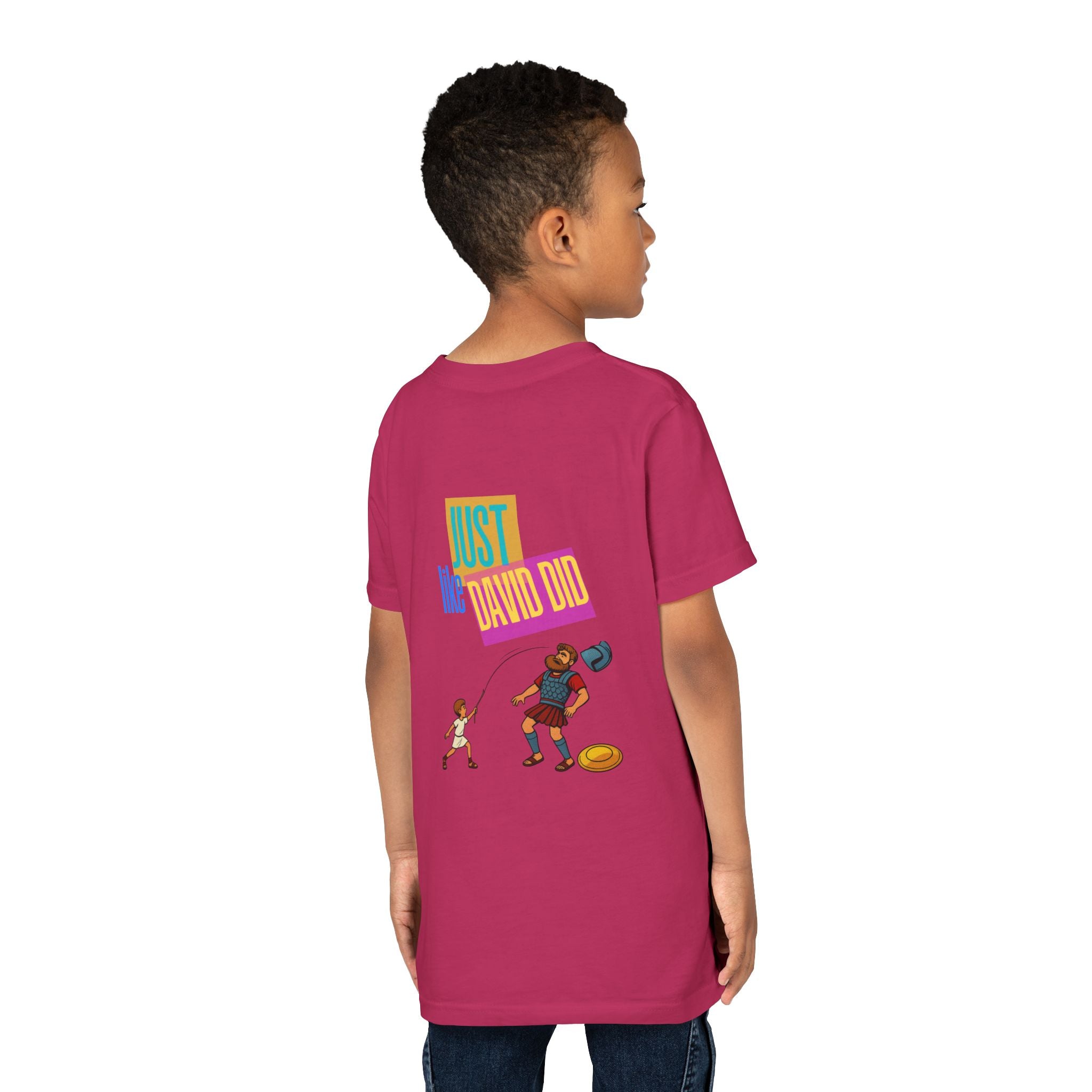 "Knocking Out My Giants" - David and Goliath Graphic Tee