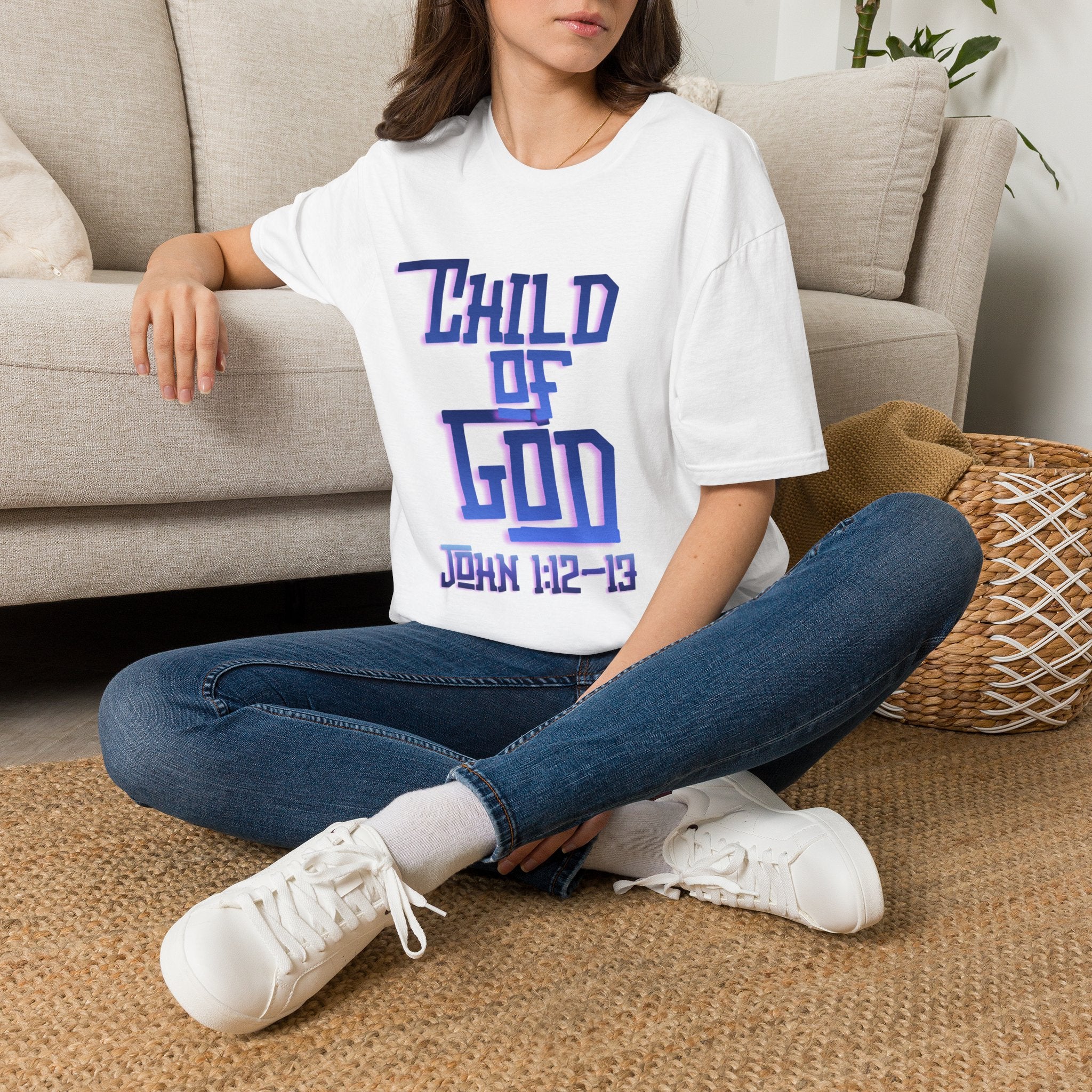 'Child of God' Cool Blue — Tee