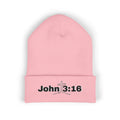John 3:16 Embroidered Cuffed Beanie